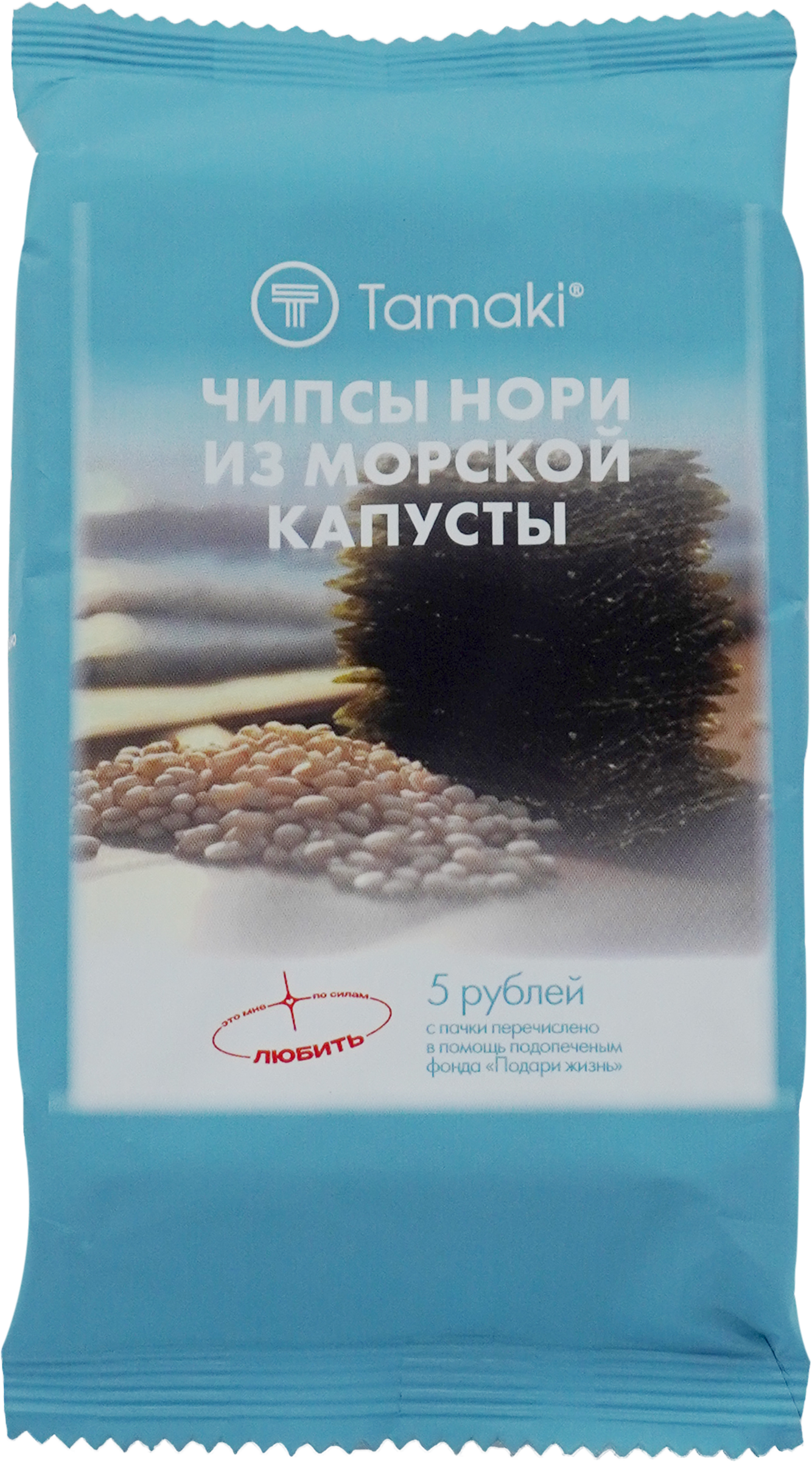 Изображение товара Чипсы нори TAMAKI Оригинальные, 4г