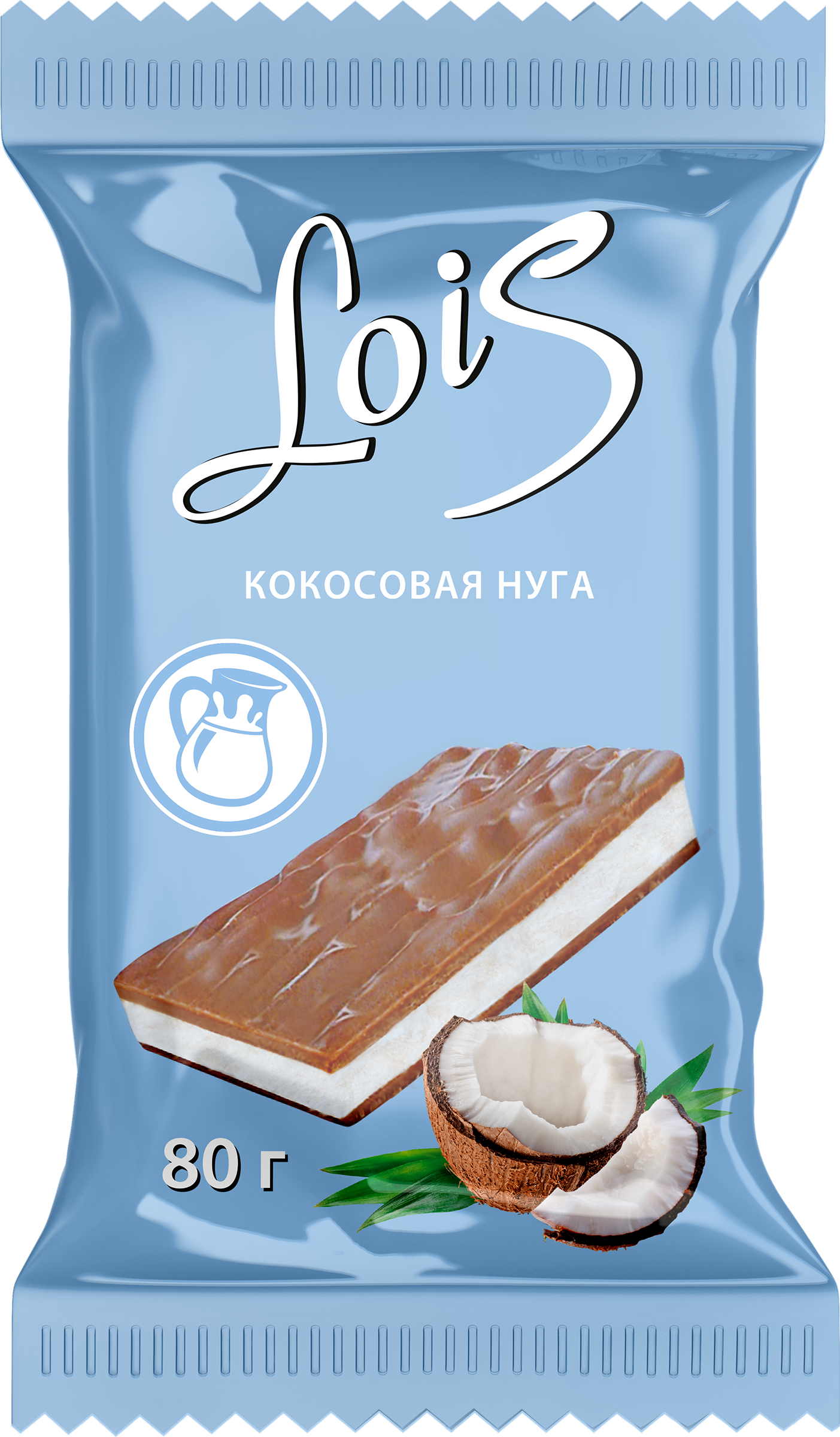 Изображение товара Плитка кондитерская НЕВСКИЙ КОНДИТЕР Lois с кокосовой нугой, 80г Изображение товара Плитка кондитерская НЕВСКИЙ КОНДИТЕР Lois с кокосовой нугой, 80г
