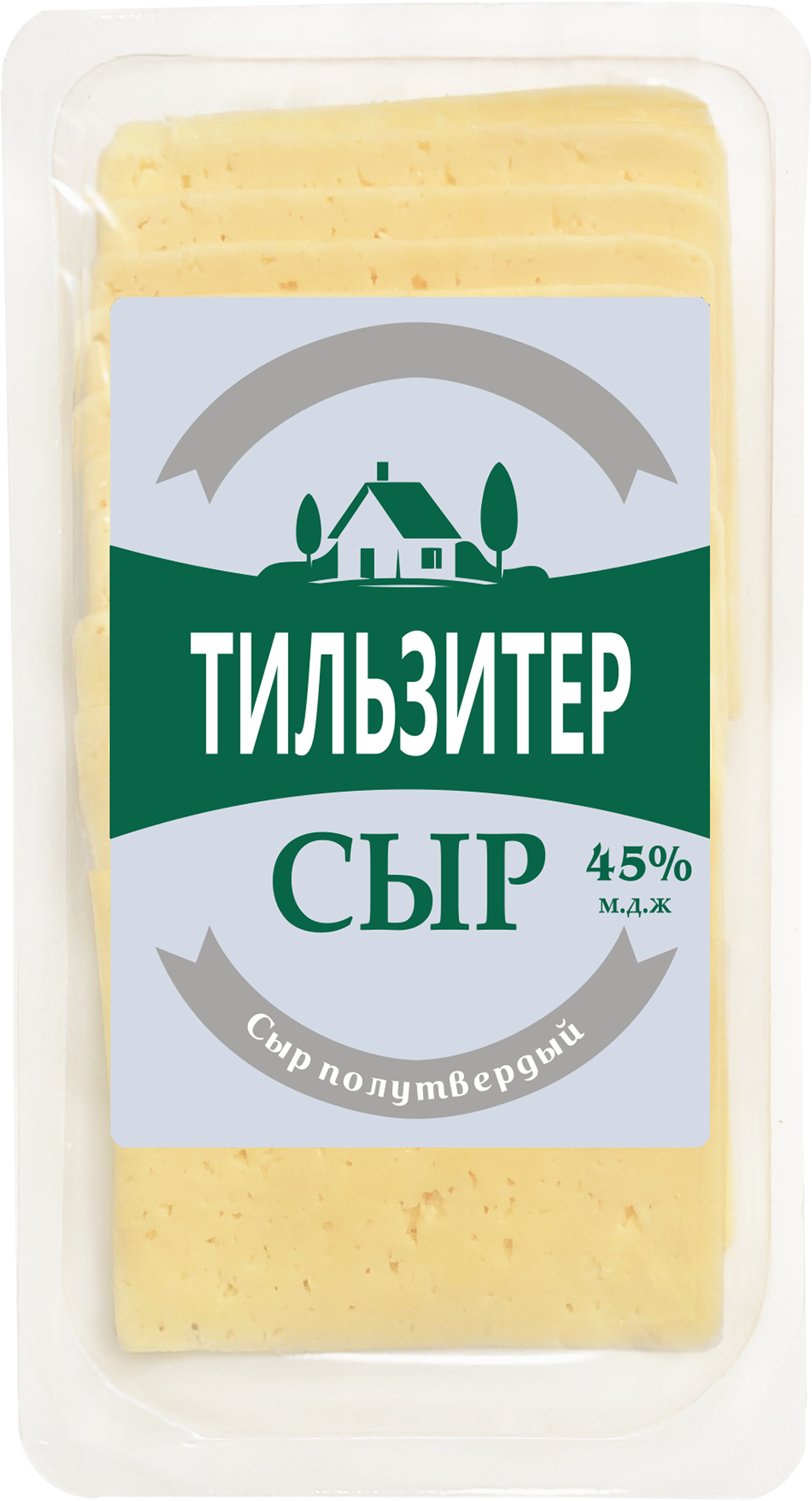 Изображение товара Сыр полутвердый Тильзитер 45% нарезка 110г Россия Изображение товара Сыр полутвердый Тильзитер 45% нарезка 110г Россия