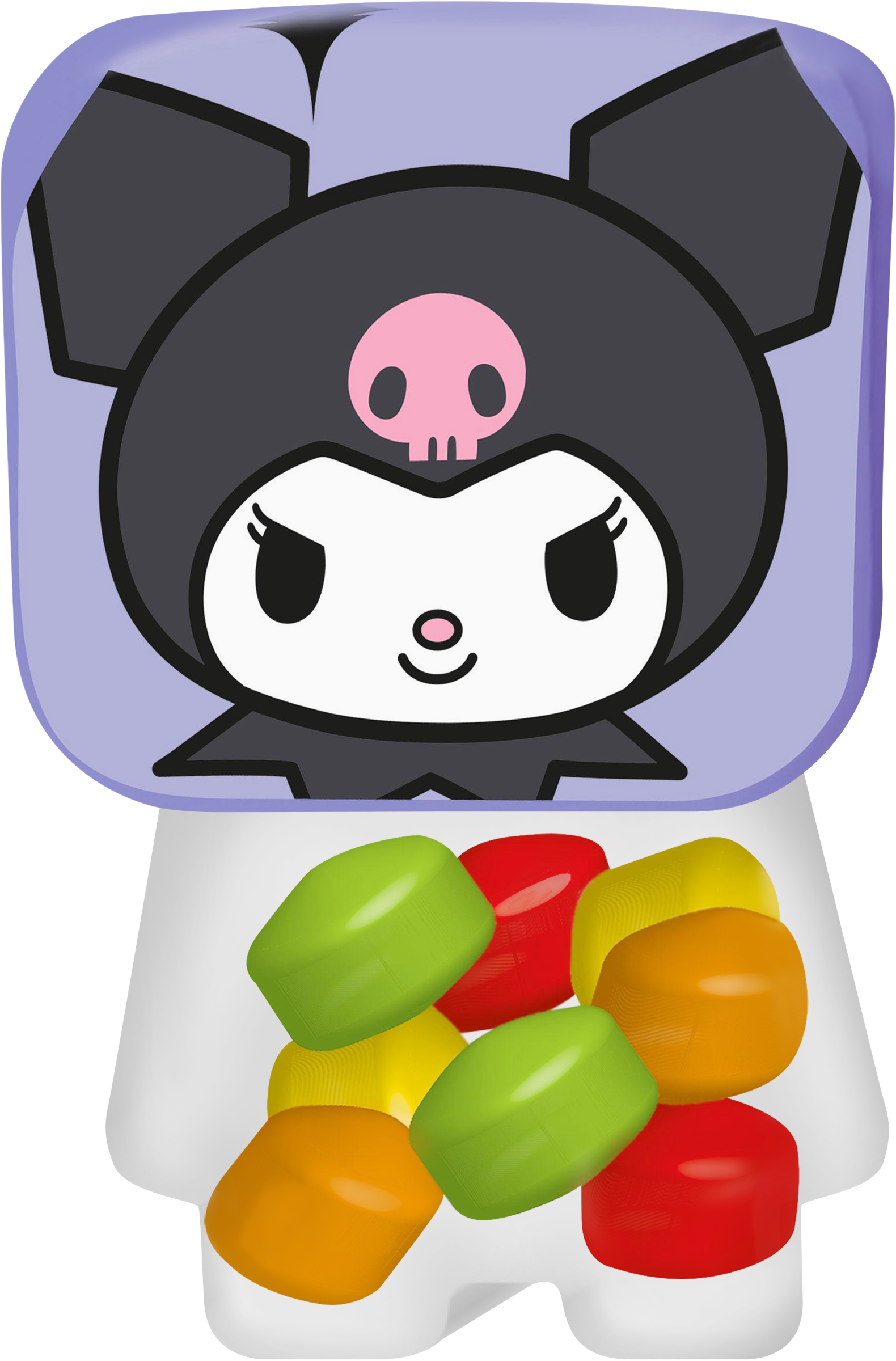 Изображение товара Драже KUROMI My melody со вкусом фруктового ассорти 7г Изображение товара Драже KUROMI My melody со вкусом фруктового ассорти 7г