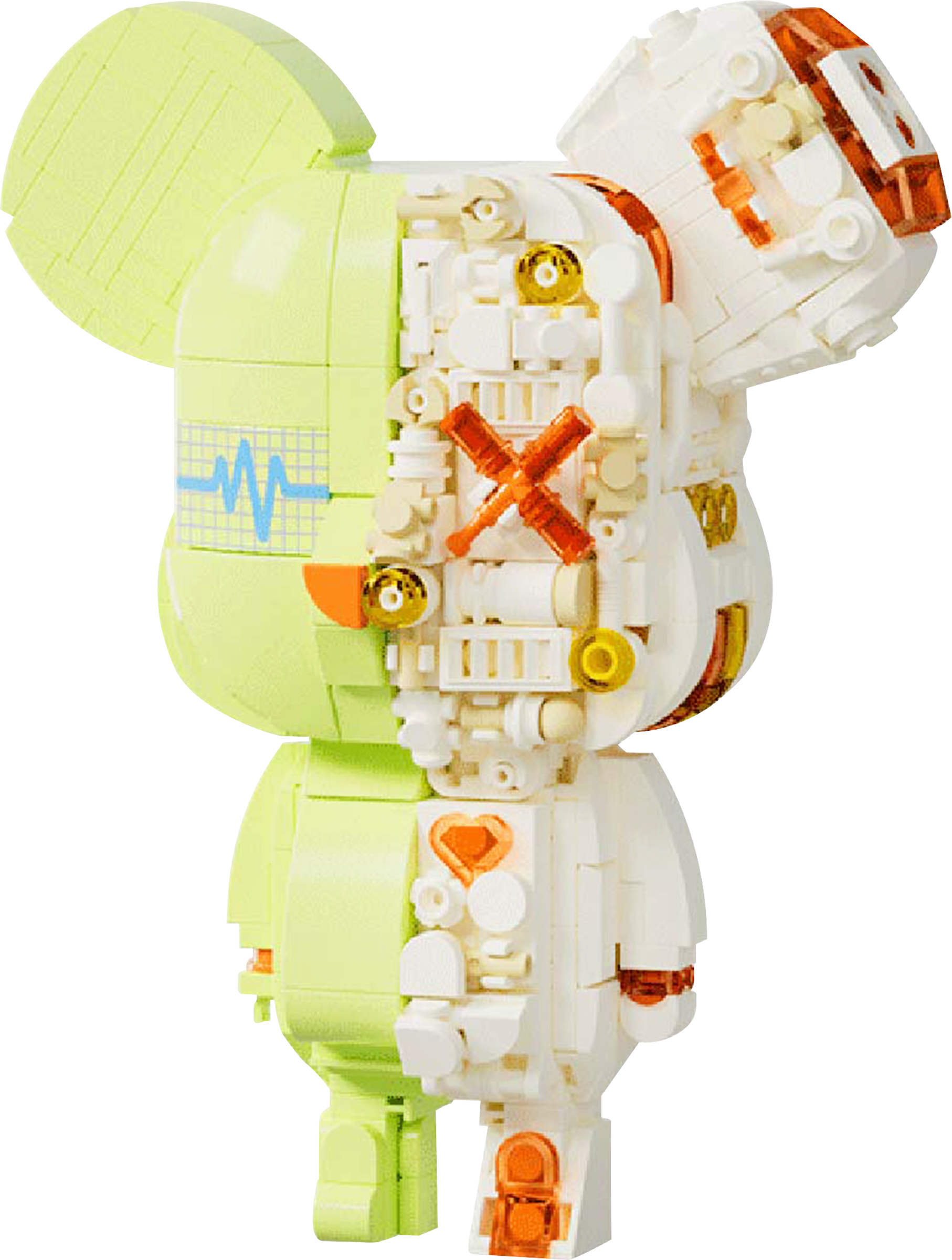 Изображение товара Игрушка JAKI Bearbrick из АБС пластика для интерьера и коллекционирования Изображение товара Игрушка JAKI Bearbrick из АБС пластика для интерьера и коллекционирования