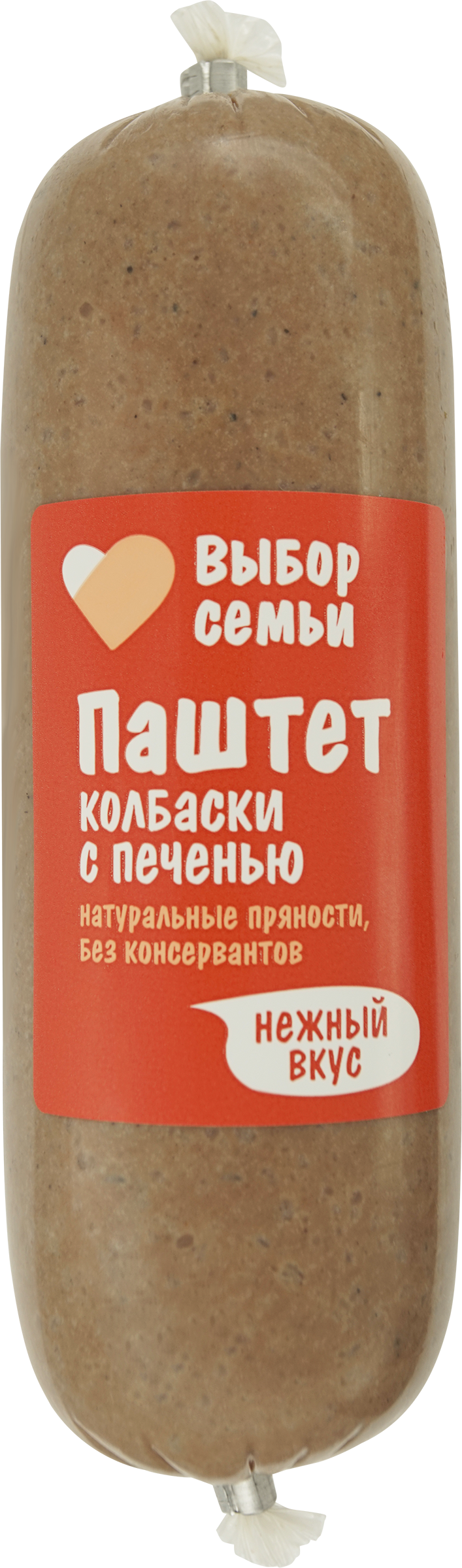Изображение товара Паштет ВЫБОР СЕМЬИ Колбаски с печенью, 250г Изображение товара Паштет ВЫБОР СЕМЬИ Колбаски с печенью, 250г