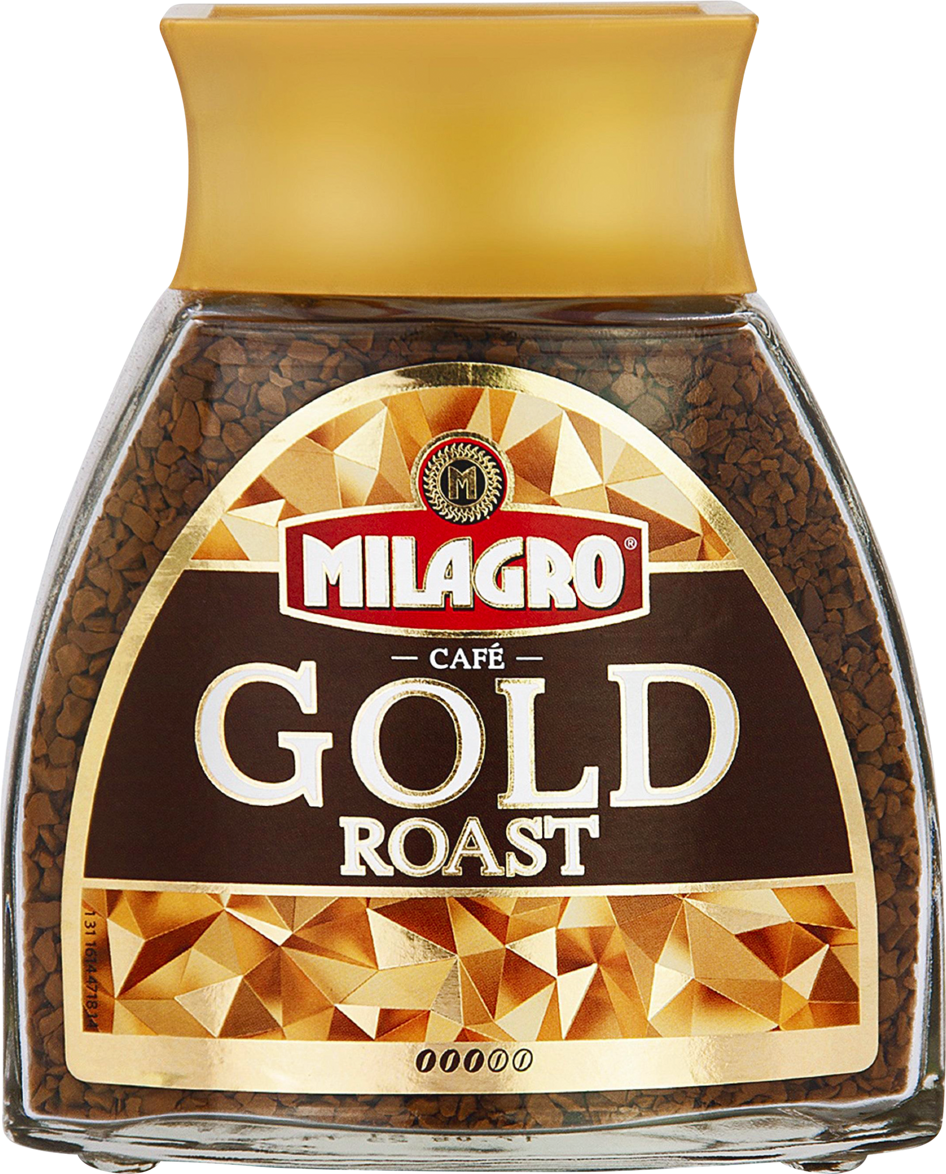 Изображение товара MILAGRO Gold Roast - растворимый кофе 95 г, средняя обжарка