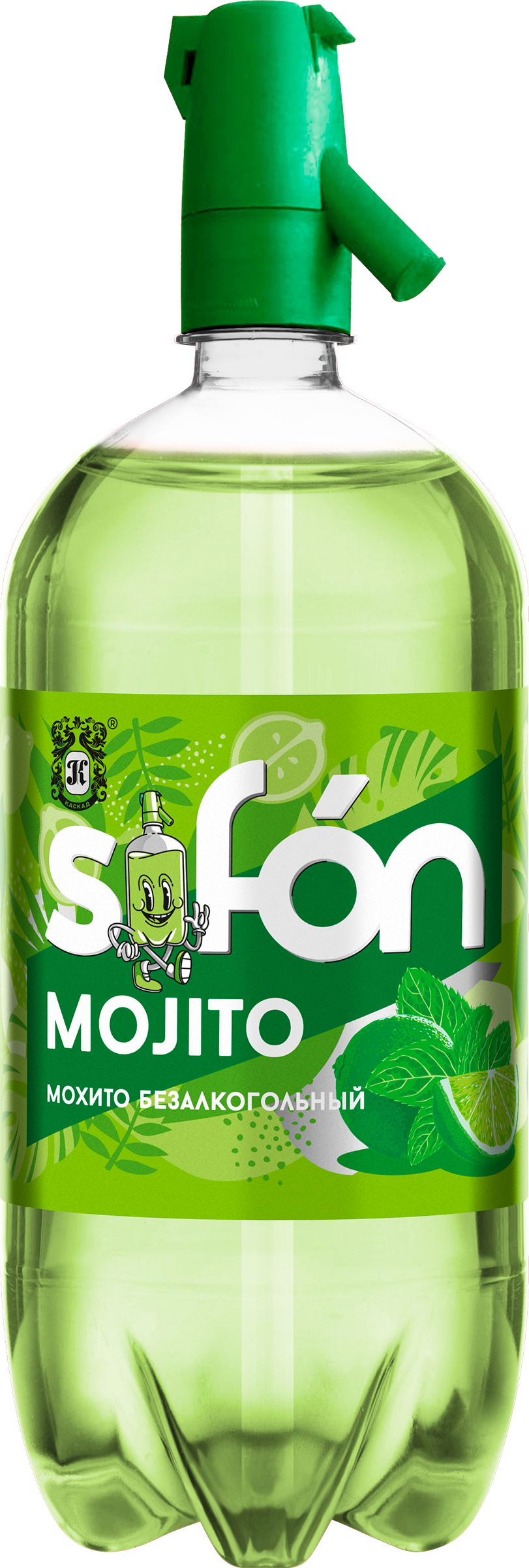 Изображение товара Напиток SIFON Мохито сильногазированный 1.53л освежающий лимонад Изображение товара Напиток SIFON Мохито сильногазированный 1.53л освежающий лимонад