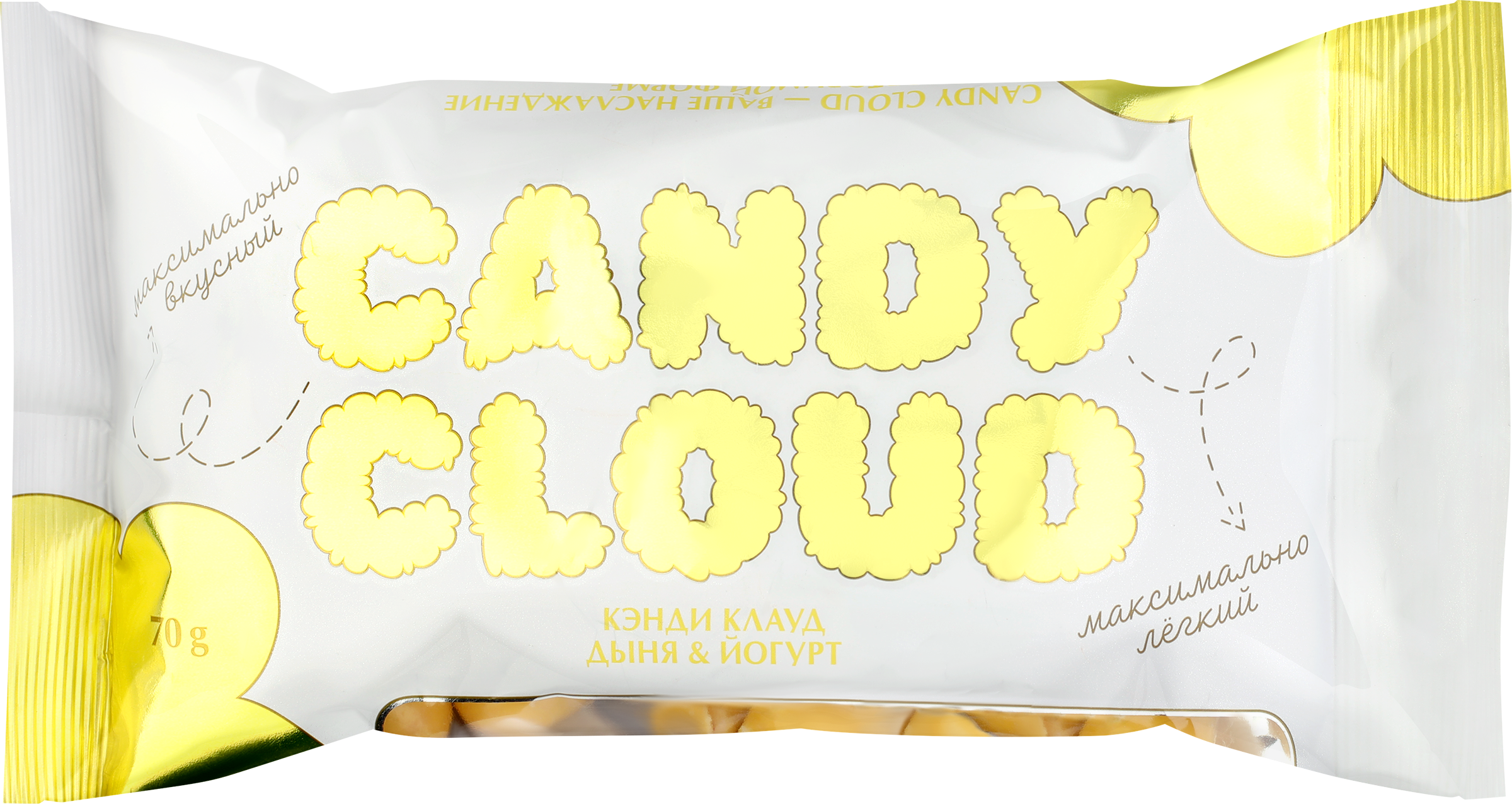 Изображение товара Драже CANDY CLOUD Попкорн в белой шоколадной глазури с йогуртово-дыновым вкусом Изображение товара Драже CANDY CLOUD Попкорн в белой шоколадной глазури с йогуртово-дыновым вкусом