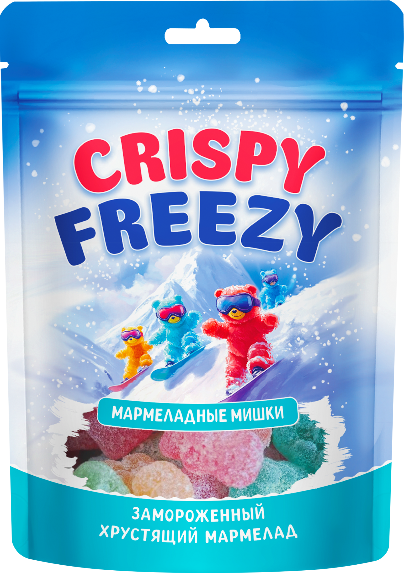 Изображение товара Мармелад жевательный FRESHBOX Crispy Freezy мишки, 45г