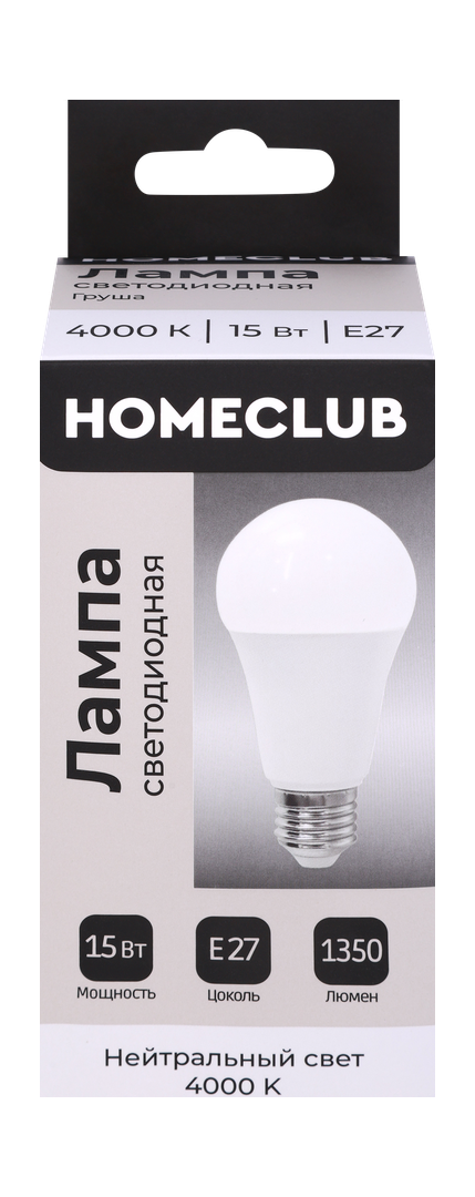 Изображение товара Лампа филаментная HOMECLUB груша 6Вт Е27 теплый свет, Арт. FIL-A55-6Е2727 Изображение товара Лампа филаментная HOMECLUB груша 6Вт Е27 теплый свет, Арт. FIL-A55-6Е2727