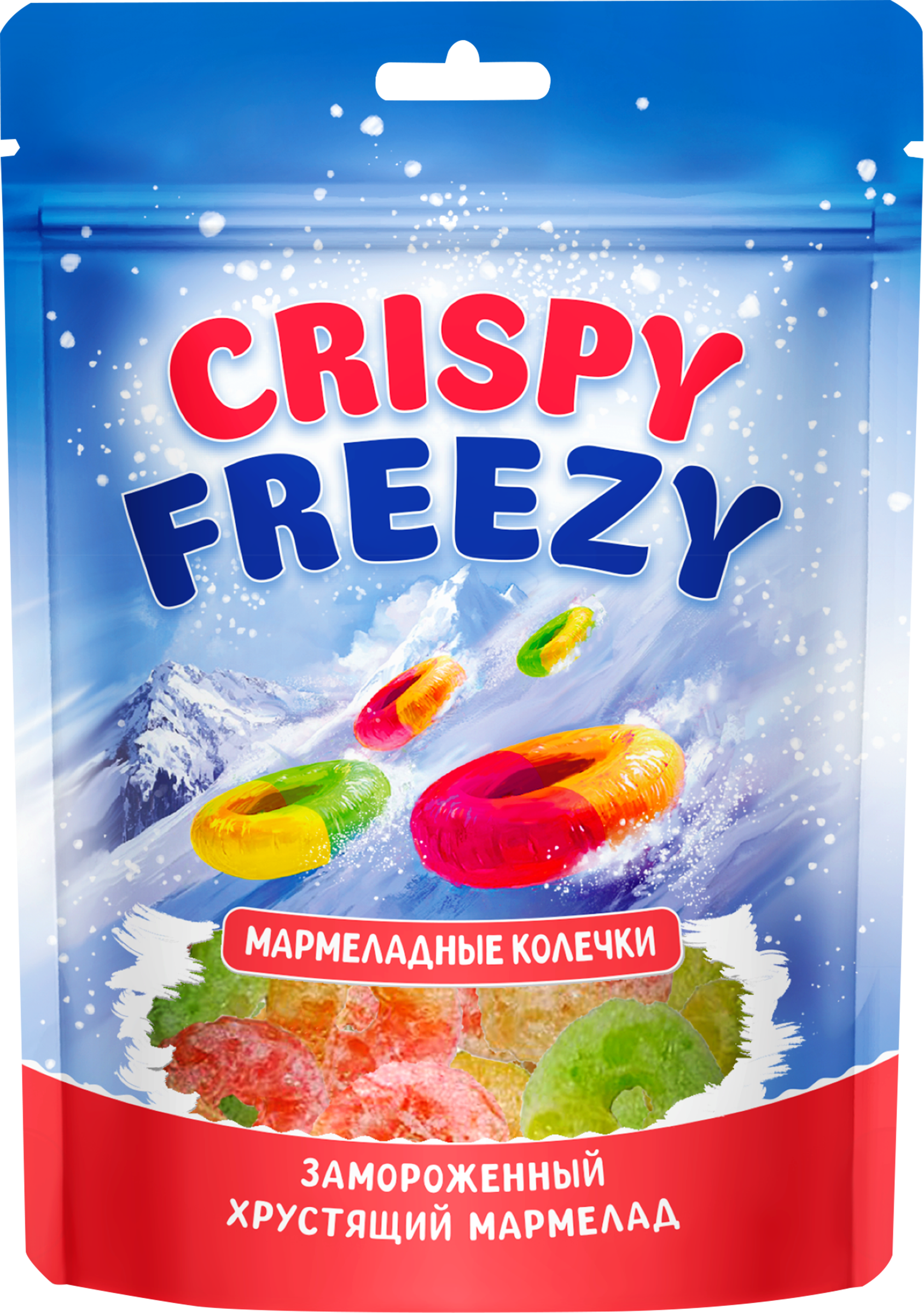 Изображение товара Мармелад жевательный FRESHBOX Crispy Freezy колечки, сублимированный, 45г Изображение товара Мармелад жевательный FRESHBOX Crispy Freezy колечки, сублимированный, 45г