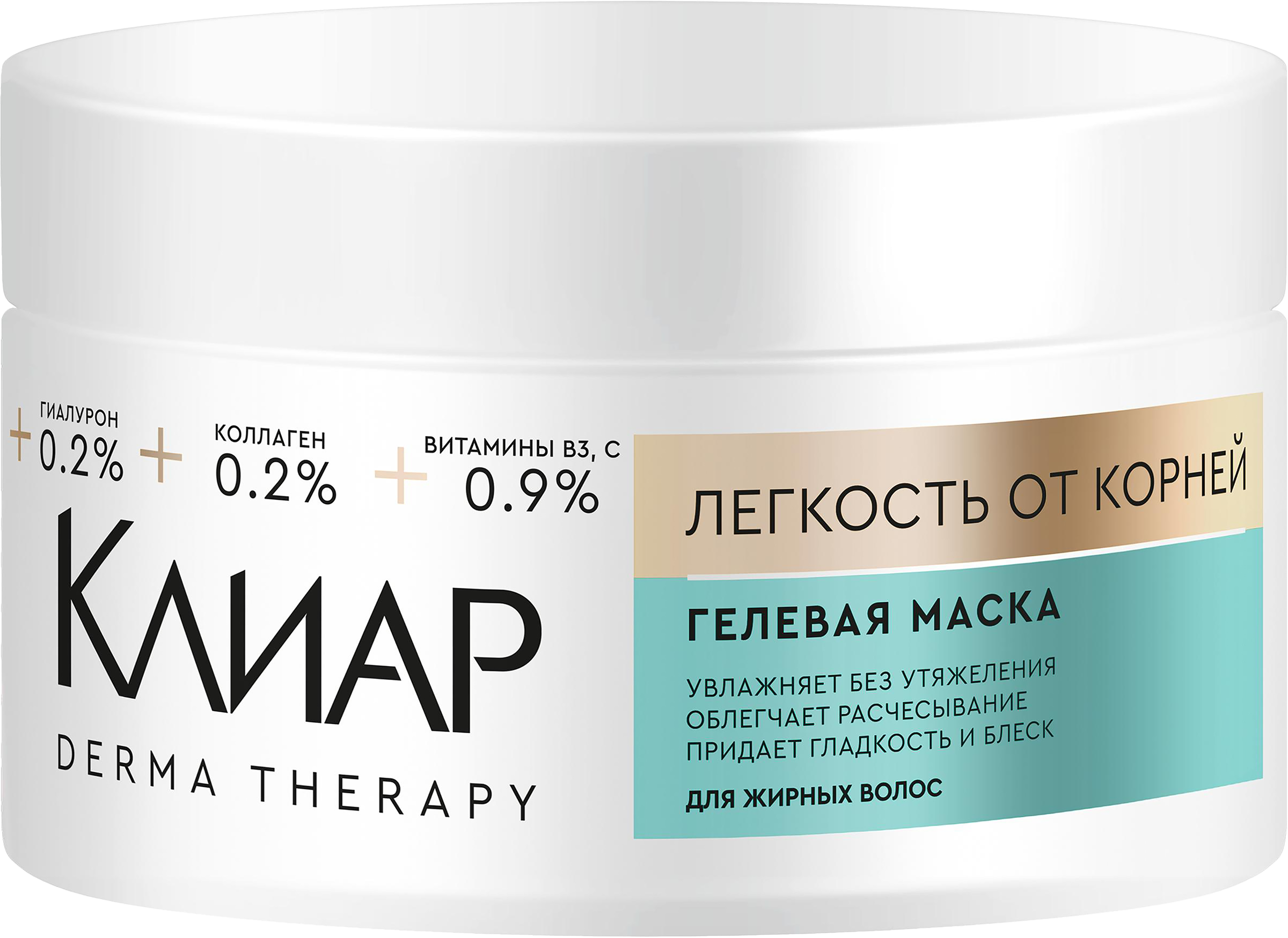Изображение товара Маска для волос КЛИАР Легкость от корней, гелевая, 300мл