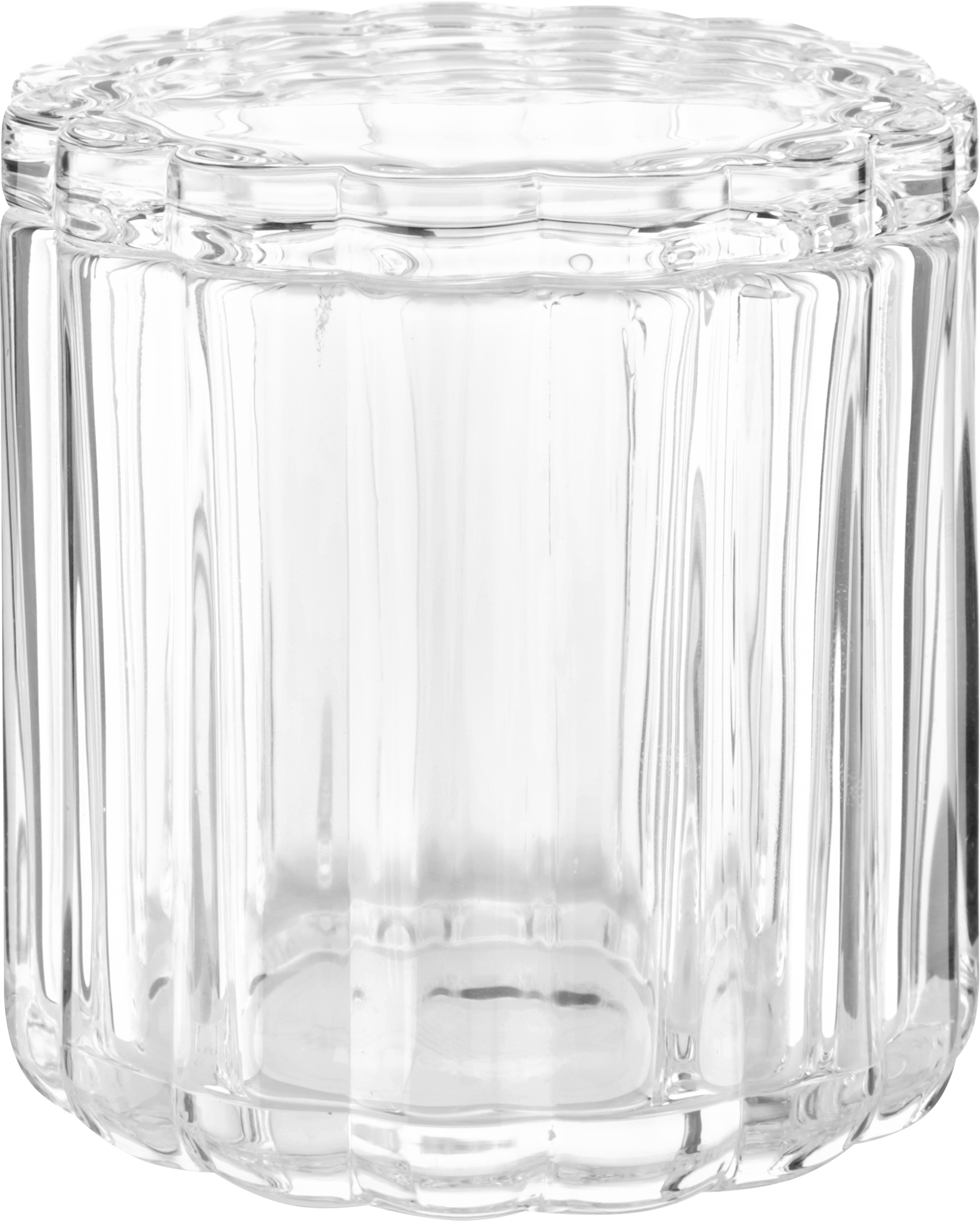 Изображение товара Емкость для хранения HOMECLUB Crystal стекло Арт SH-C4 10х10см