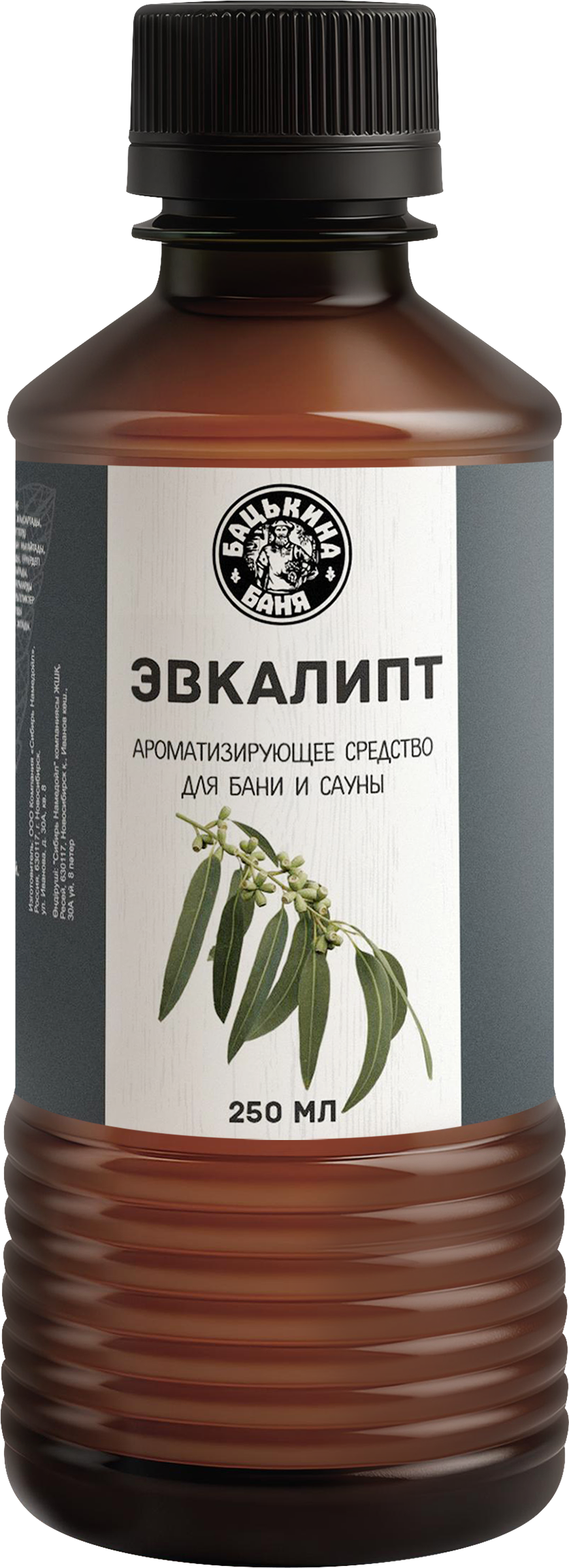 Изображение товара Ароматизатор для бани и сауны БАЦЬКИНА БАНЯ Эвкалипт, Арт. 17022, 250мл Изображение товара Ароматизатор для бани и сауны БАЦЬКИНА БАНЯ Эвкалипт, Арт. 17022, 250мл