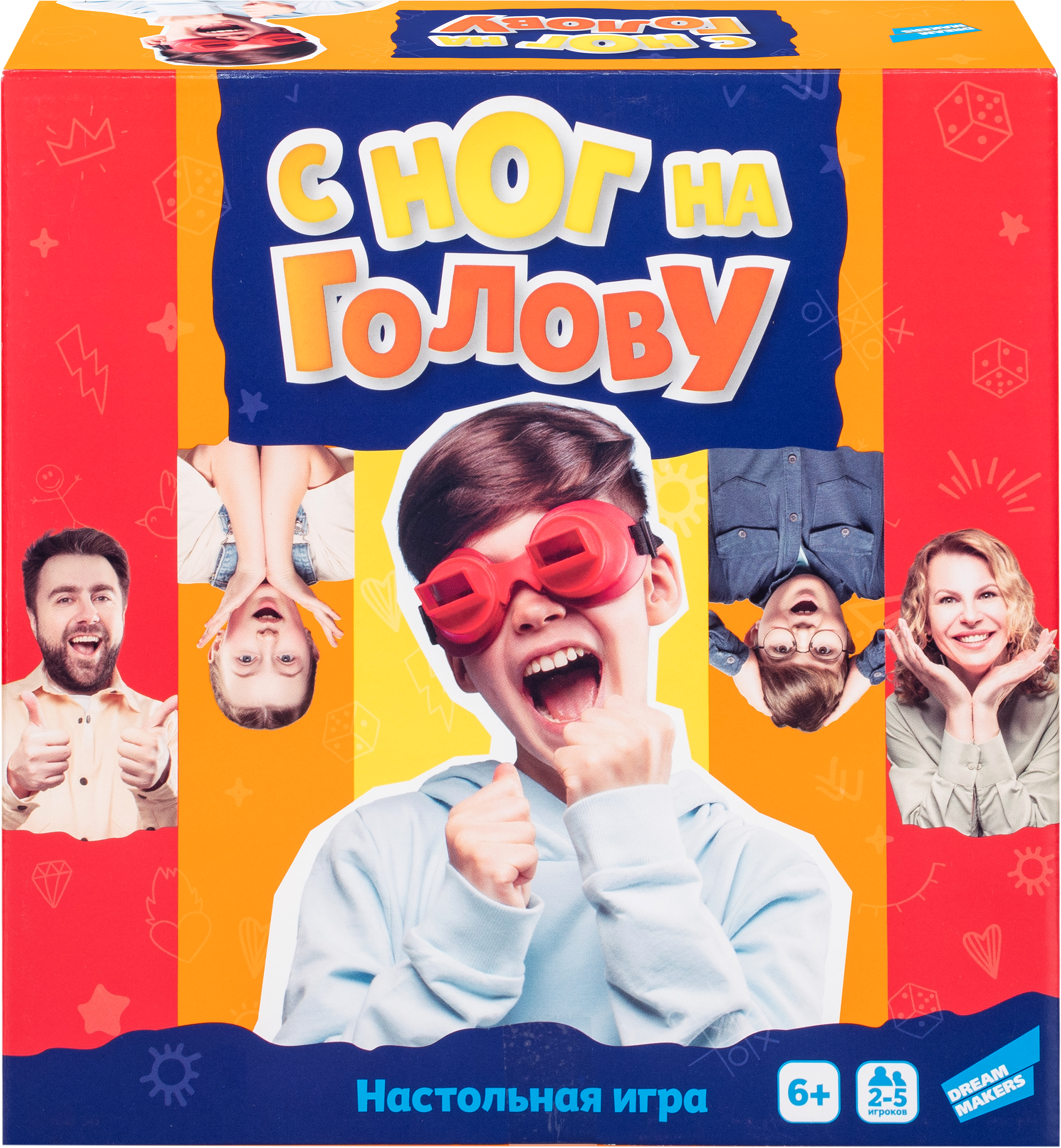 Изображение товара Настольная игра DREAM MAKERS-BOARD GAMES С ног на голову Арт. 2505C Изображение товара Настольная игра DREAM MAKERS-BOARD GAMES С ног на голову Арт. 2505C