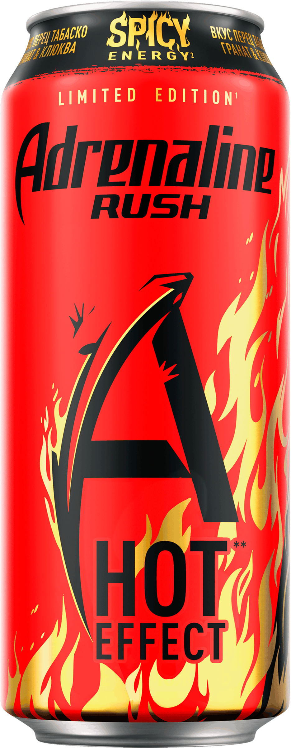 Изображение товара Энергетический напиток ADRENALINE Раш Газированный 0.449л с гранатом и перцем Изображение товара Энергетический напиток ADRENALINE Раш Газированный 0.449л с гранатом и перцем