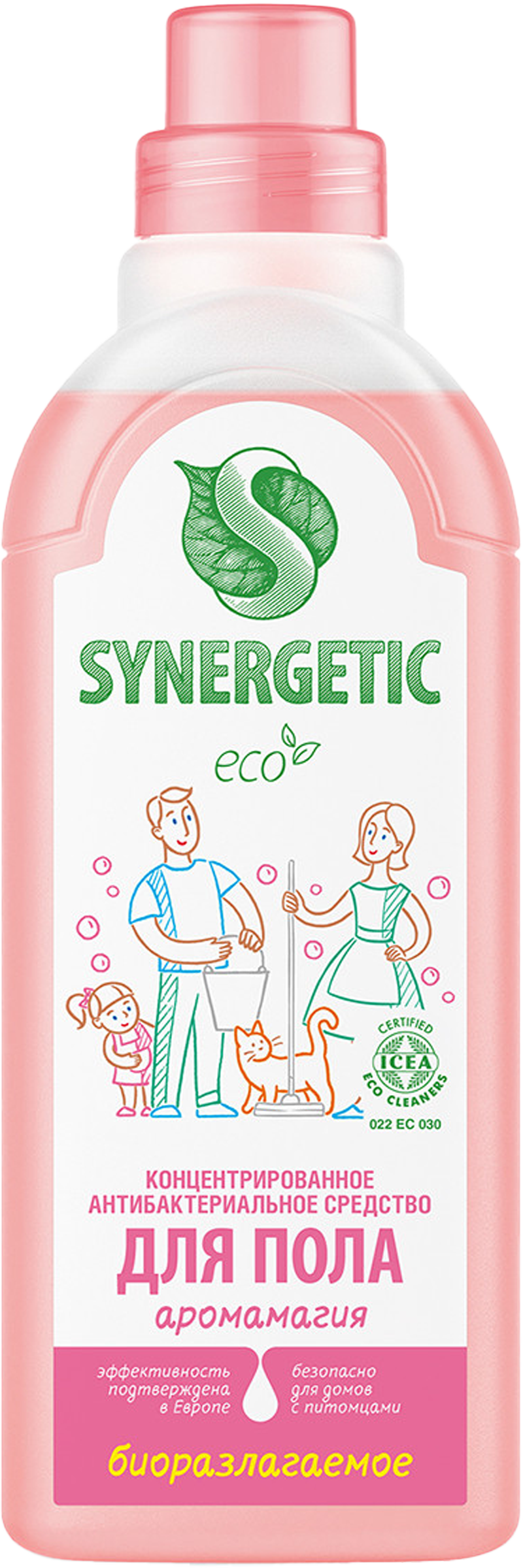 Изображение товара Средство для пола SYNERGETIC Аромамагия 750мл - эффективное очищение и свежий аромат Изображение товара Средство для пола SYNERGETIC Аромамагия 750мл - эффективное очищение и свежий аромат