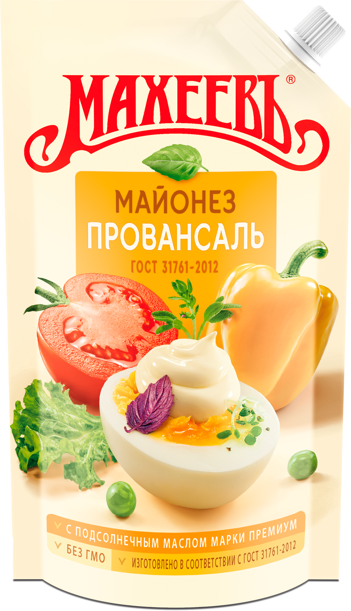 Изображение товара Майонез МАХЕЕВЪ Провансаль-М 50, 5% - вкусный универсальный соус