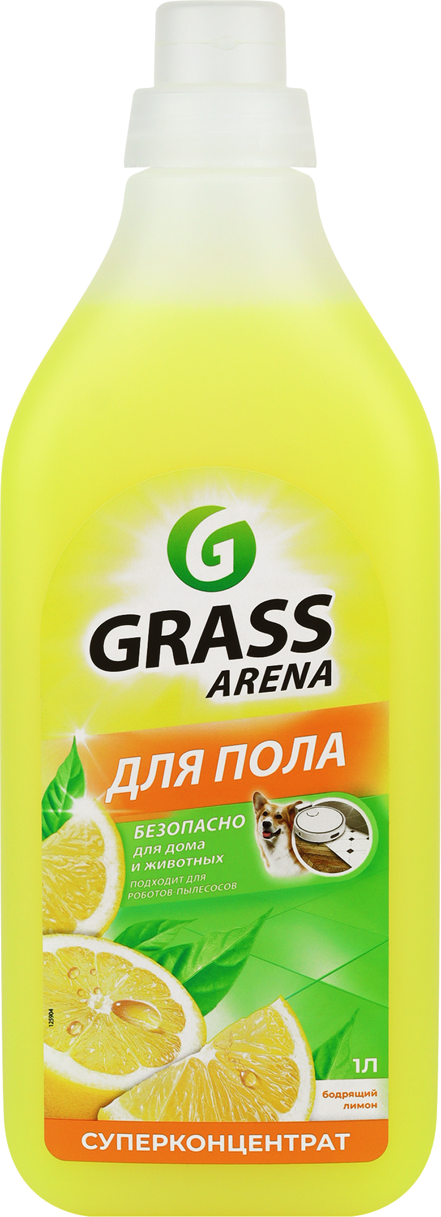 Изображение товара Моющее средство GRASS Arena Лимон для пола и стен 1л