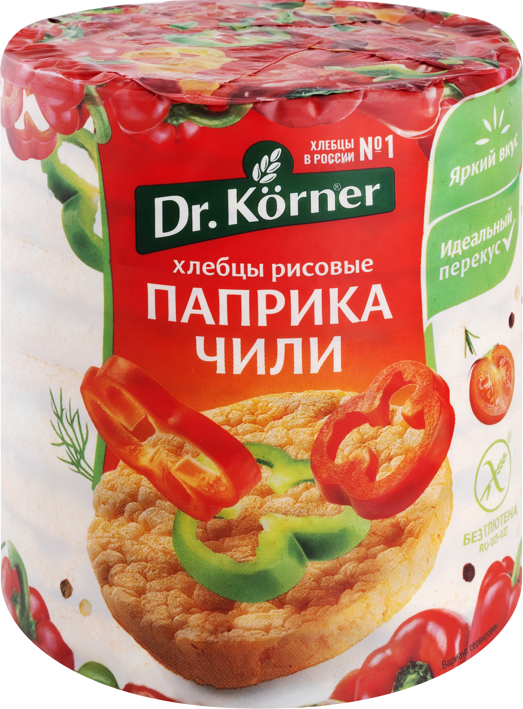 Изображение товара Хлебцы рисовые DR KORNER с паприкой и чили 80г хрустящие натуральные вкусные Изображение товара Хлебцы рисовые DR KORNER с паприкой и чили 80г хрустящие натуральные вкусные