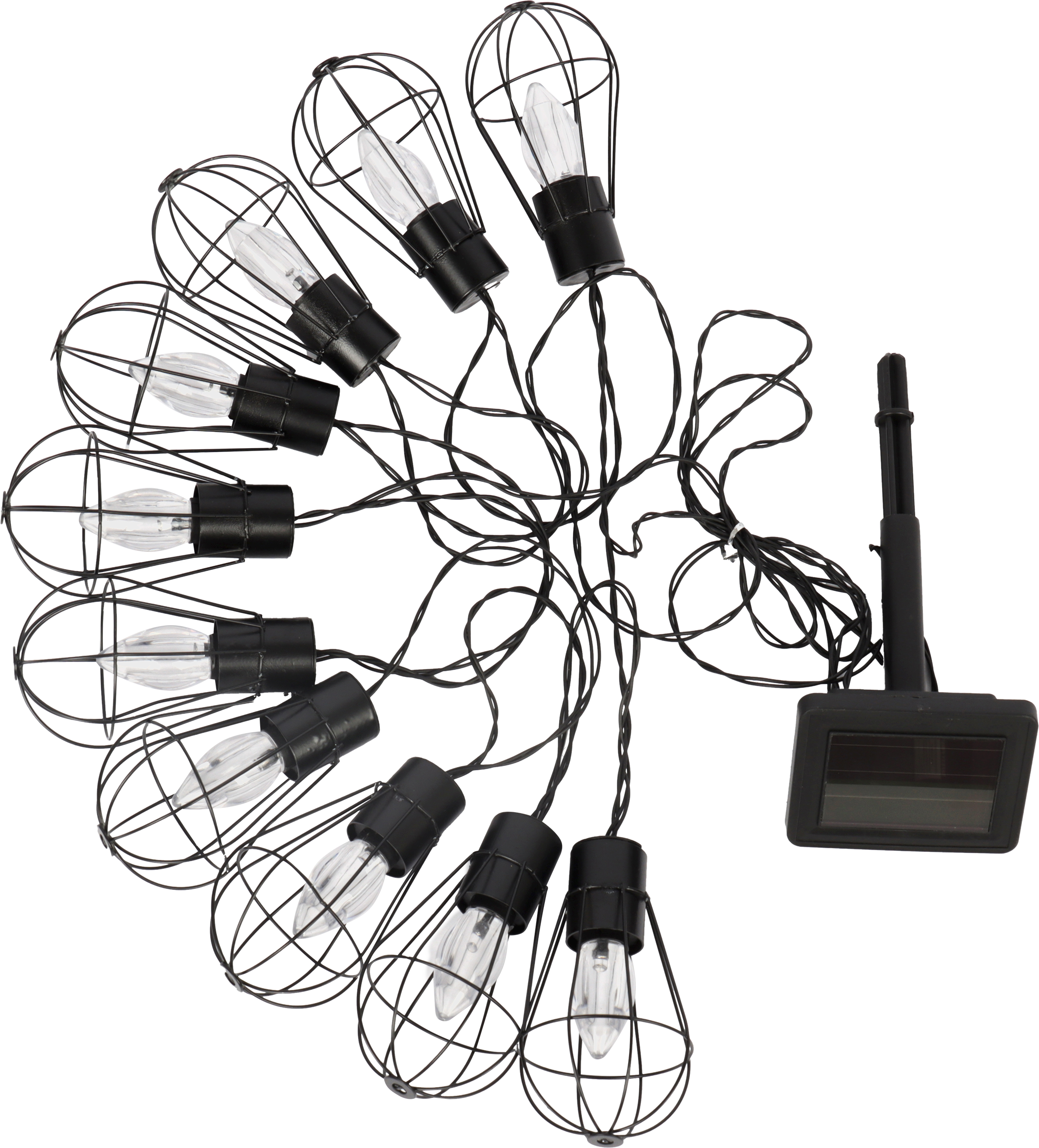 Изображение товара Гирлянда садовая на солнечной батарее GIARDINO CLUB Модерн, 2м 8 LED, Арт. 1452004 Изображение товара Гирлянда садовая на солнечной батарее GIARDINO CLUB Модерн, 2м 8 LED, Арт. 1452004