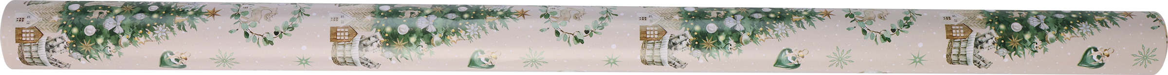 Изображение товара Декоративная упаковочная бумага Christmas Woodland 70х100см для подарков Изображение товара Декоративная упаковочная бумага Christmas Woodland 70х100см для подарков