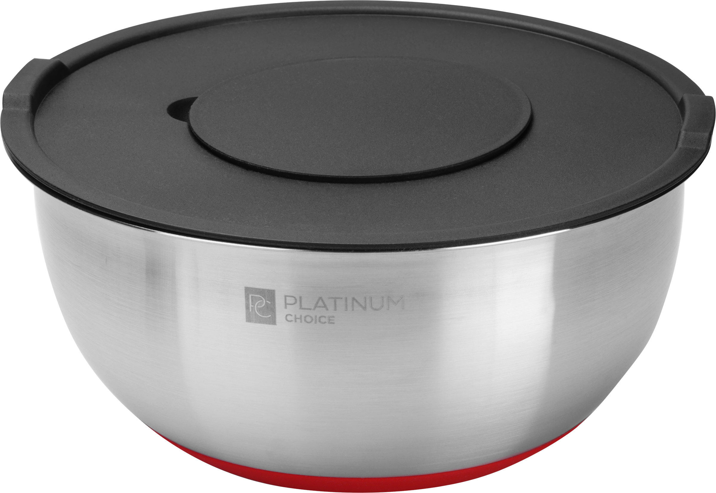 Изображение товара Миска PLATINUM CHOICE нержавеющая сталь с набором терок – 3шт, 4.8л, Арт. HLLG2