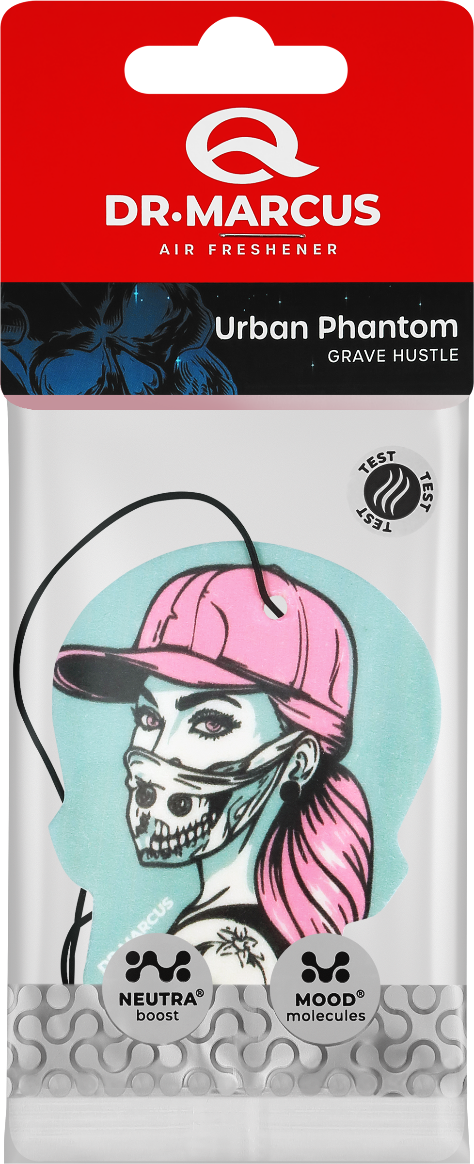 Изображение товара Автомобильный ароматизатор DR. MARCUS Grave Hustle Urban Phantom - подвесной, длительное свежее ощу