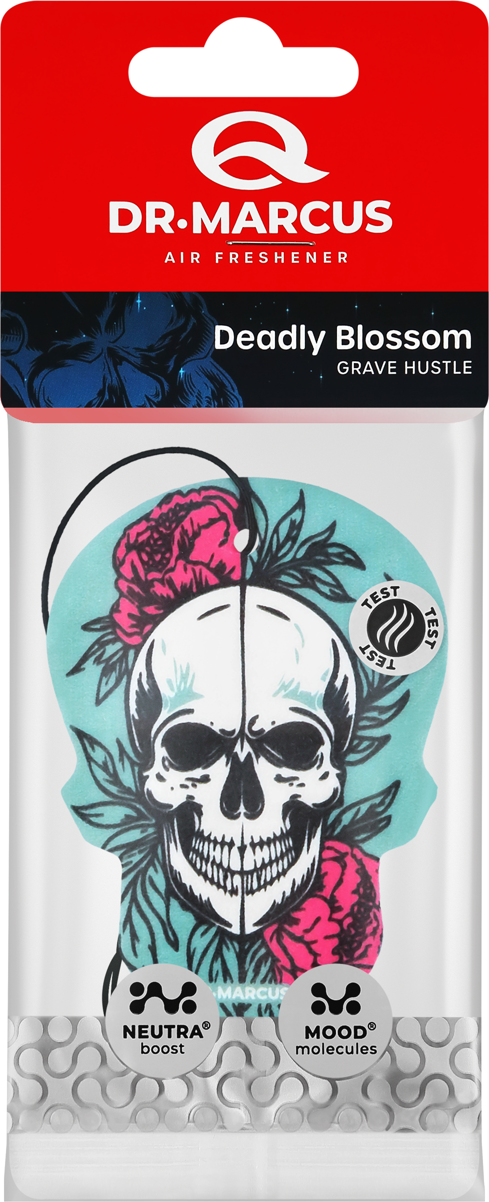 Изображение товара Ароматизатор автомобильный подвесной DR. MARCUS Grave Hustle Deadly Blossom Изображение товара Ароматизатор автомобильный подвесной DR. MARCUS Grave Hustle Deadly Blossom