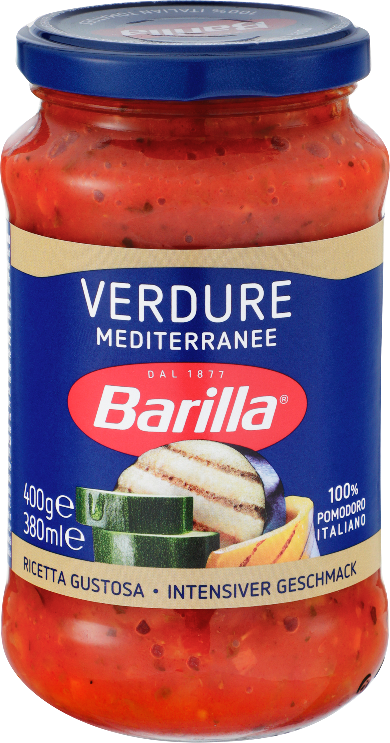 Изображение товара Соус томатный BARILLA Средиземноморские овощи, 400г Изображение товара Соус томатный BARILLA Средиземноморские овощи, 400г