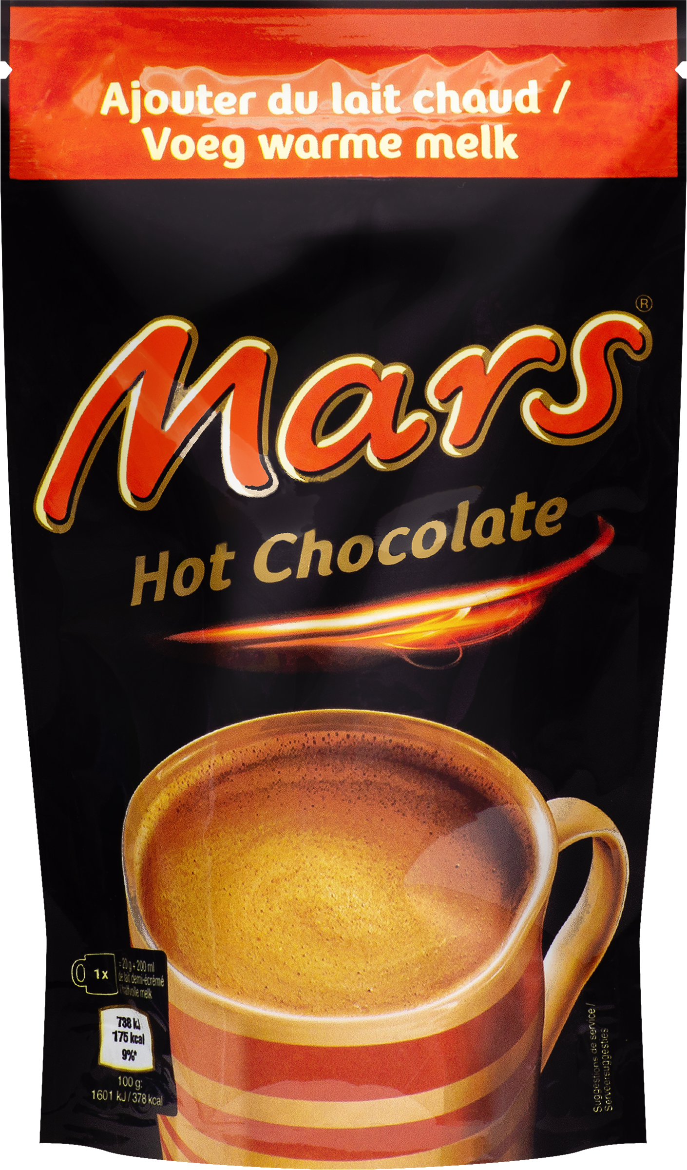Изображение товара Горячий шоколад растворимый MARS 140г - вкусный напиток для теплых моментов Изображение товара Горячий шоколад растворимый MARS 140г - вкусный напиток для теплых моментов