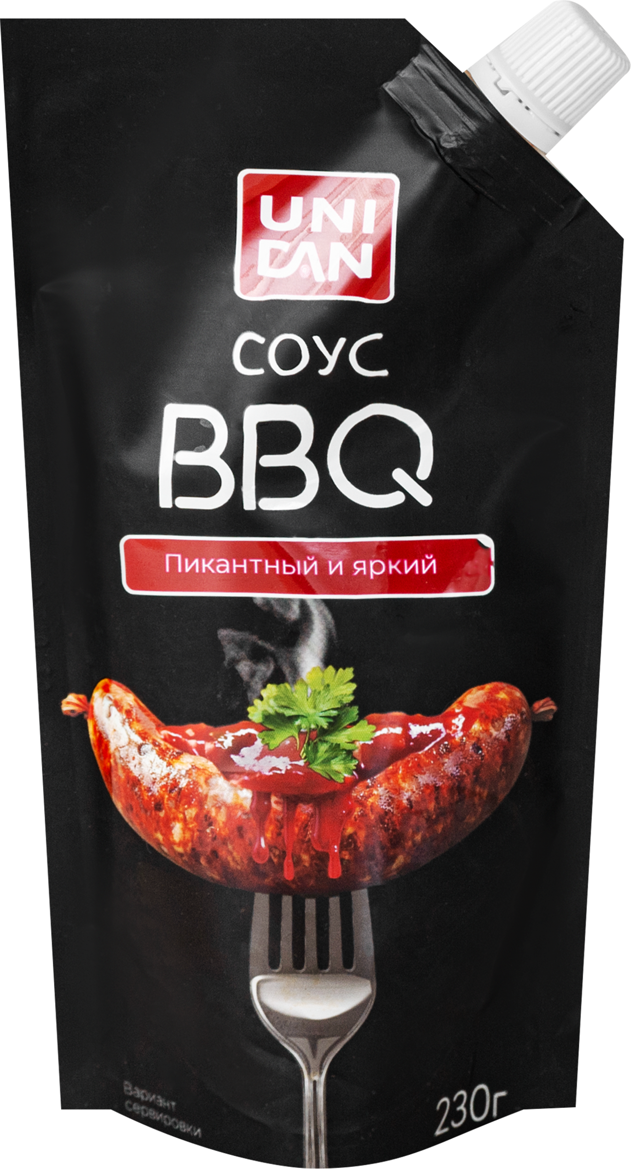 Изображение товара Соус Барбекю UNI DAN 230г - натуральный и насыщенный вкус