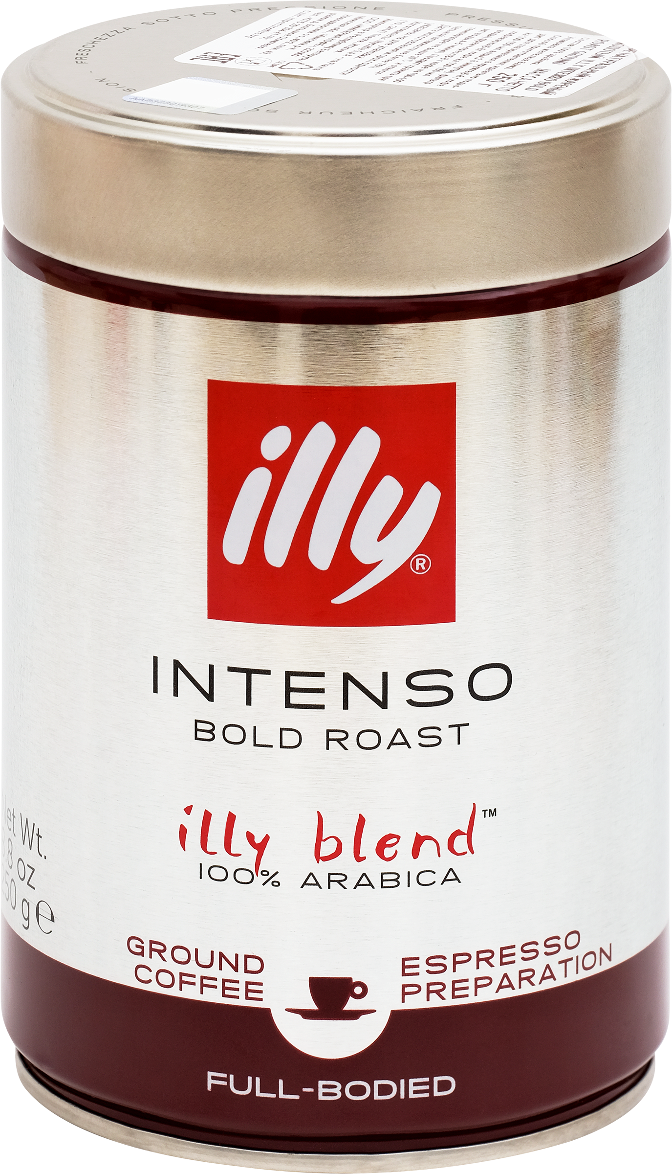 Изображение товара Кофе молотый ILLY Intenso Bold Roast Ground 250г итальянский кофе арабика Изображение товара Кофе молотый ILLY Intenso Bold Roast Ground 250г итальянский кофе арабика
