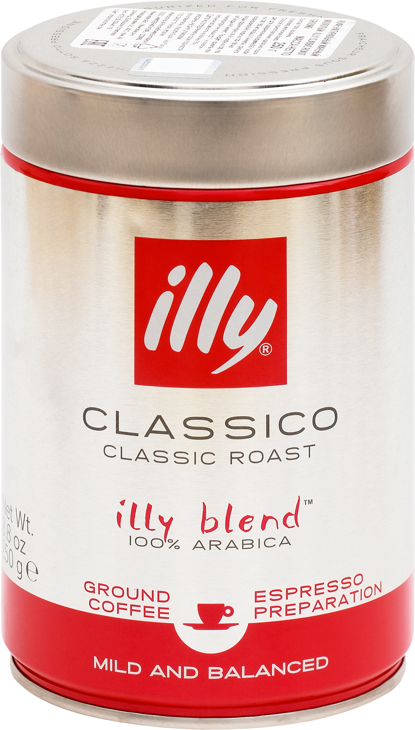 Изображение товара Кофе молотый ILLY Classico 250г Италия темная обжарка ароматный кофе Изображение товара Кофе молотый ILLY Classico 250г Италия темная обжарка ароматный кофе