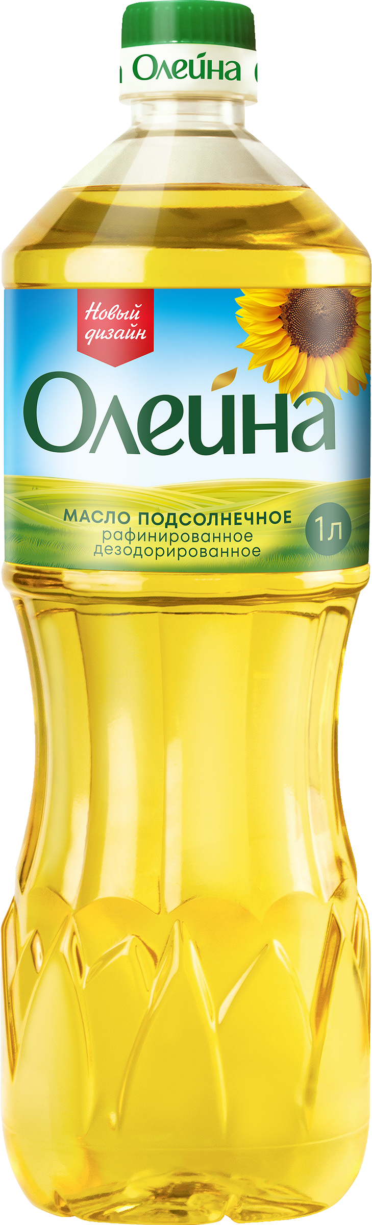 Изображение товара Масло подсолнечное ОЛЕЙНА рафинированное дезодорированное 1-й сорт, 1л Изображение товара Масло подсолнечное ОЛЕЙНА рафинированное дезодорированное 1-й сорт, 1л
