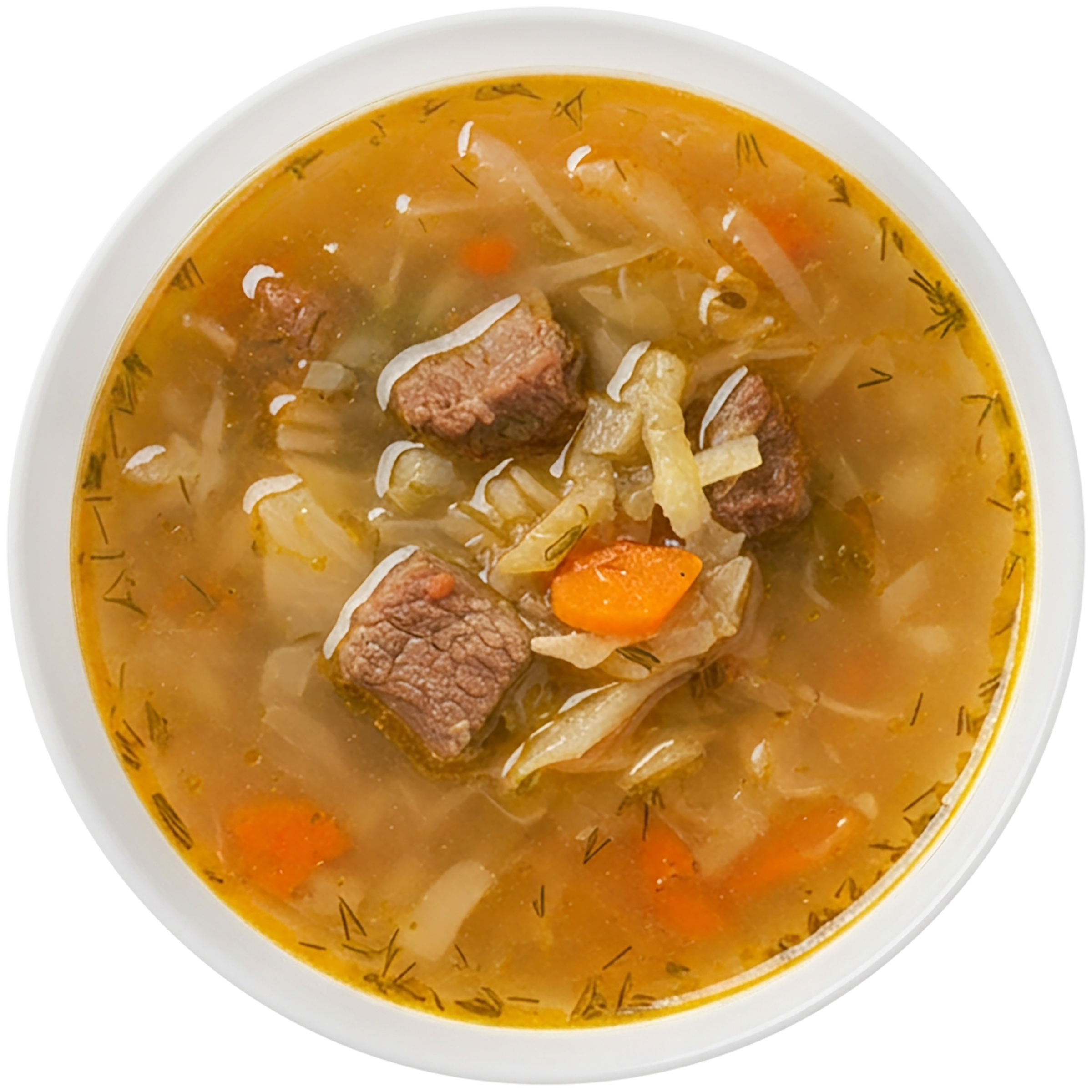 Изображение товара Суп Щи русские с мясом РЕСТО ШИК, 300г