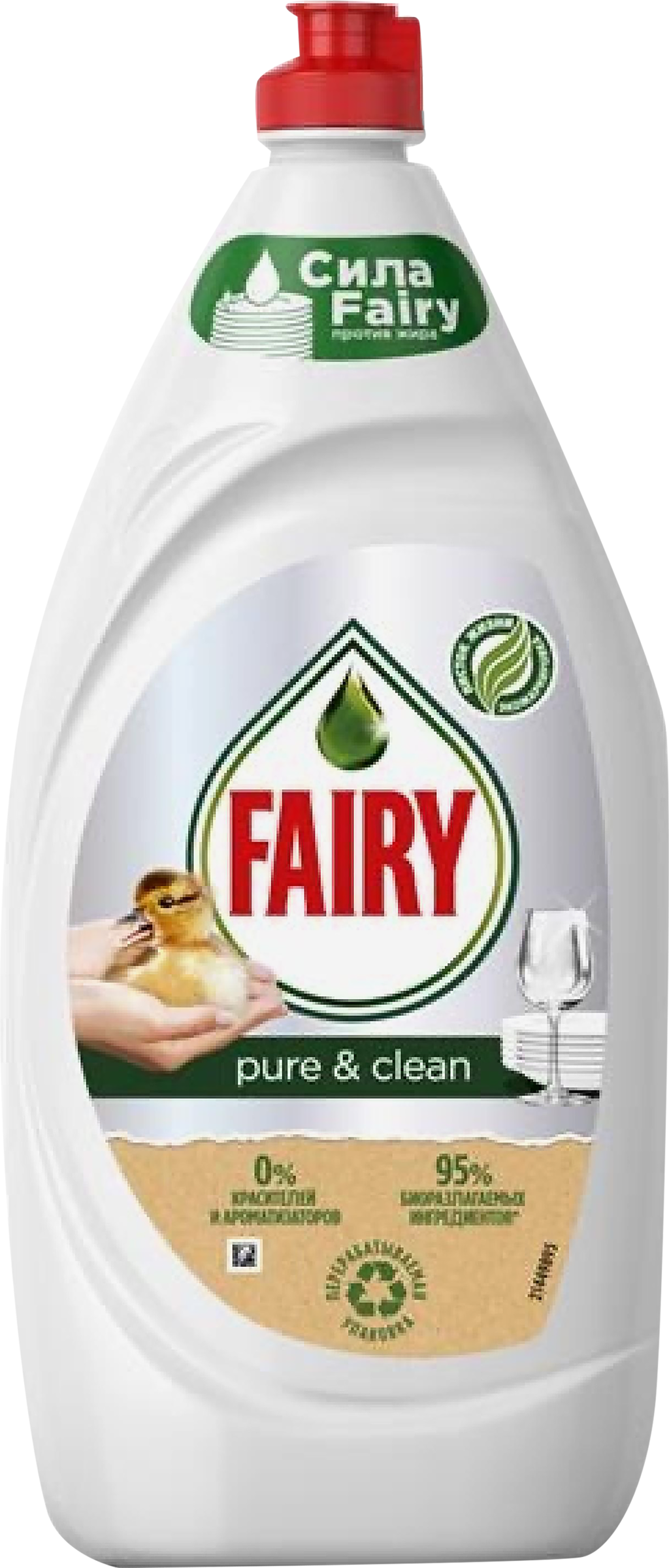 Изображение товара Средство для мытья посуды FAIRY Pure&clean, 1350мл Изображение товара Средство для мытья посуды FAIRY Pure&clean, 1350мл