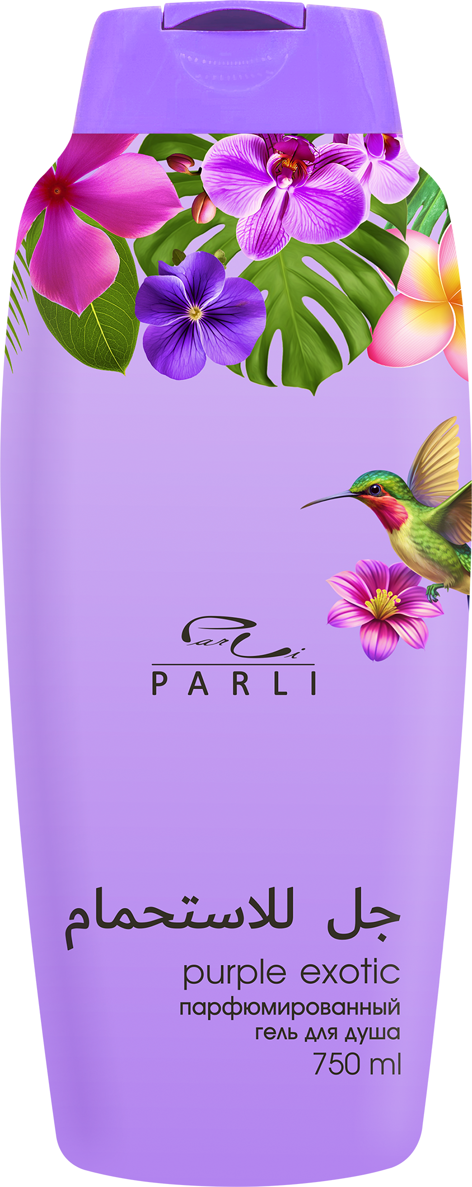 Изображение товара Гель для душа PARLI COSMETICS Exotic Rurple 750мл натуральный уход для тела Изображение товара Гель для душа PARLI COSMETICS Exotic Rurple 750мл натуральный уход для тела