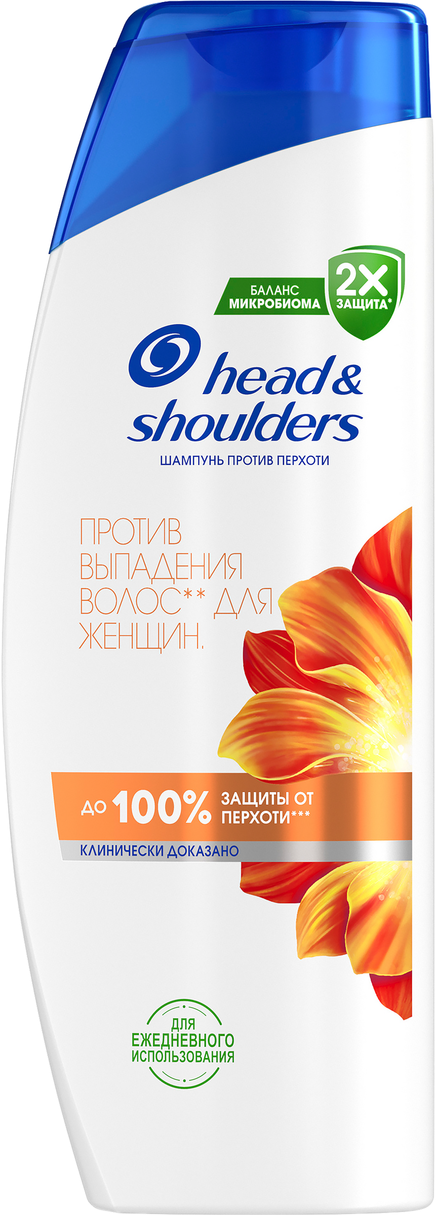 Изображение товара Шампунь HEAD&SHOULDERS против выпадения волос для женщин Изображение товара Шампунь HEAD&SHOULDERS против выпадения волос для женщин