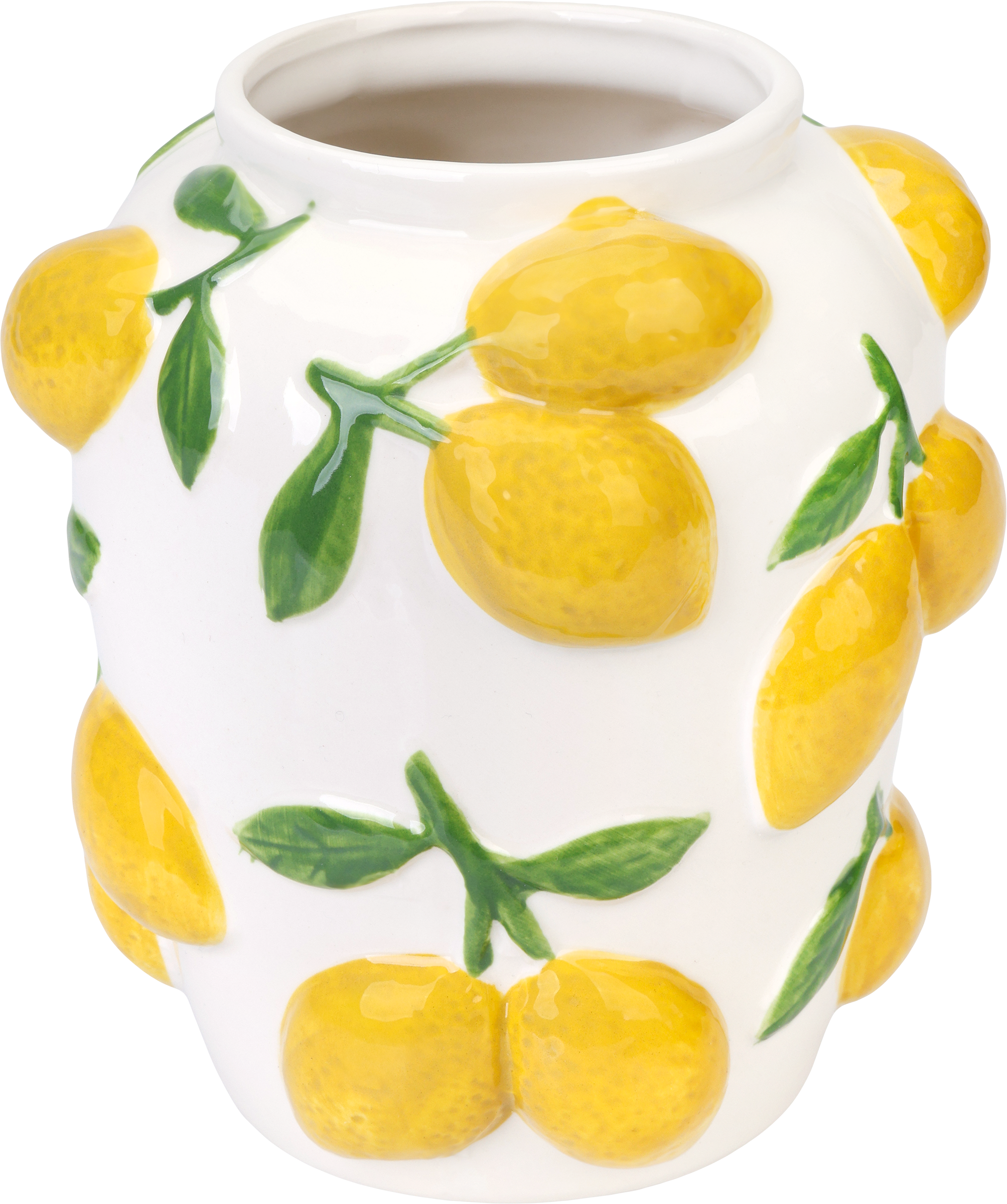 Изображение товара Ваза HOMECLUB Lemon, 17см, керамика, Арт. KL751