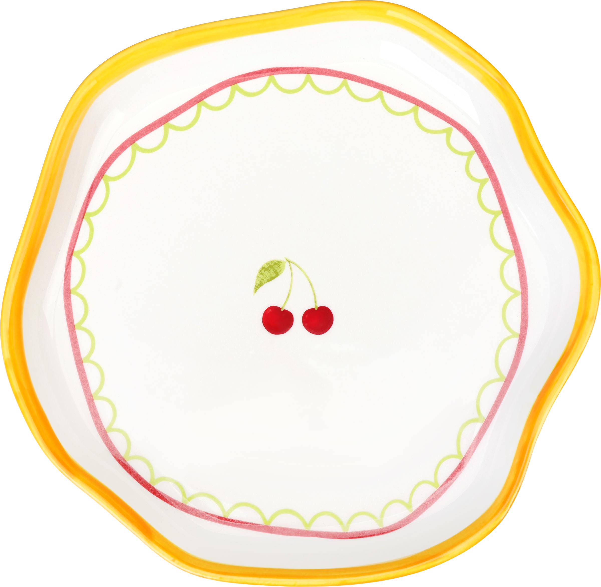 Изображение товара Тарелка HOMECLUB Art fruit, 20см, керамика, Арт. YL259240