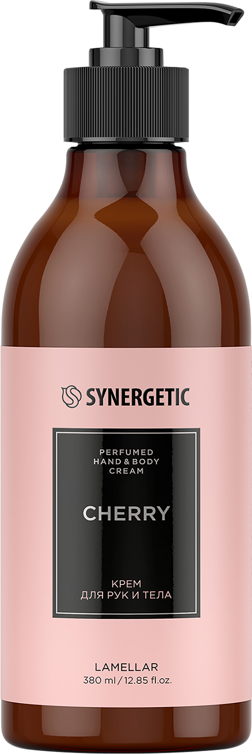 Изображение товара Крем для рук и тела SYNERGETIC Вишня 380 мл увлажняющий для всех типов кожи