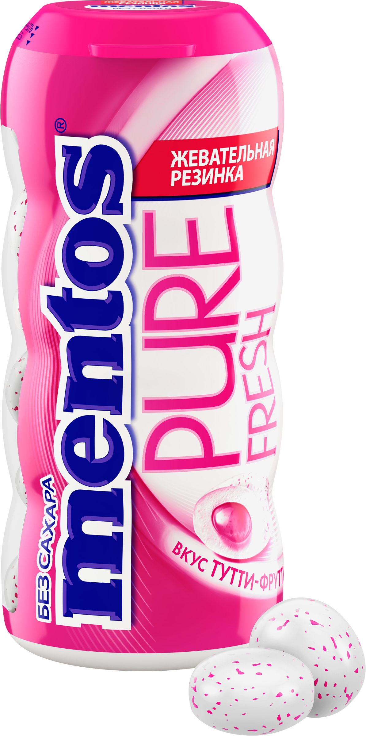 Изображение товара Жевательная резинка MENTOS Pure Fresh Тутти-Фрутти 30г освежает дыхание Изображение товара Жевательная резинка MENTOS Pure Fresh Тутти-Фрутти 30г освежает дыхание