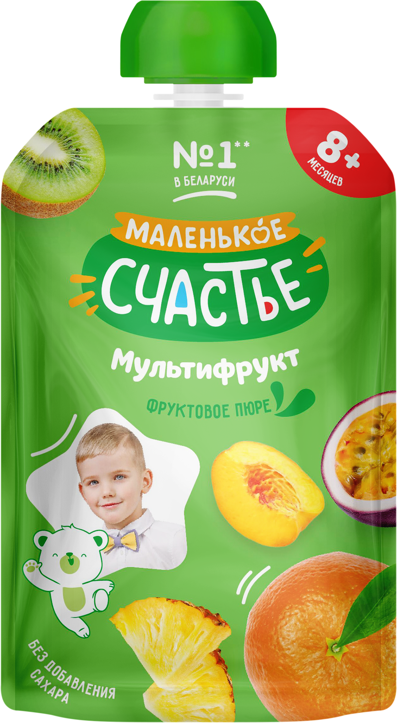 Изображение товара Фруктовое пюре МАЛЕНЬКОЕ СЧАСТЬЕ Мультифрукт measure Изображение товара Фруктовое пюре МАЛЕНЬКОЕ СЧАСТЬЕ Мультифрукт measure