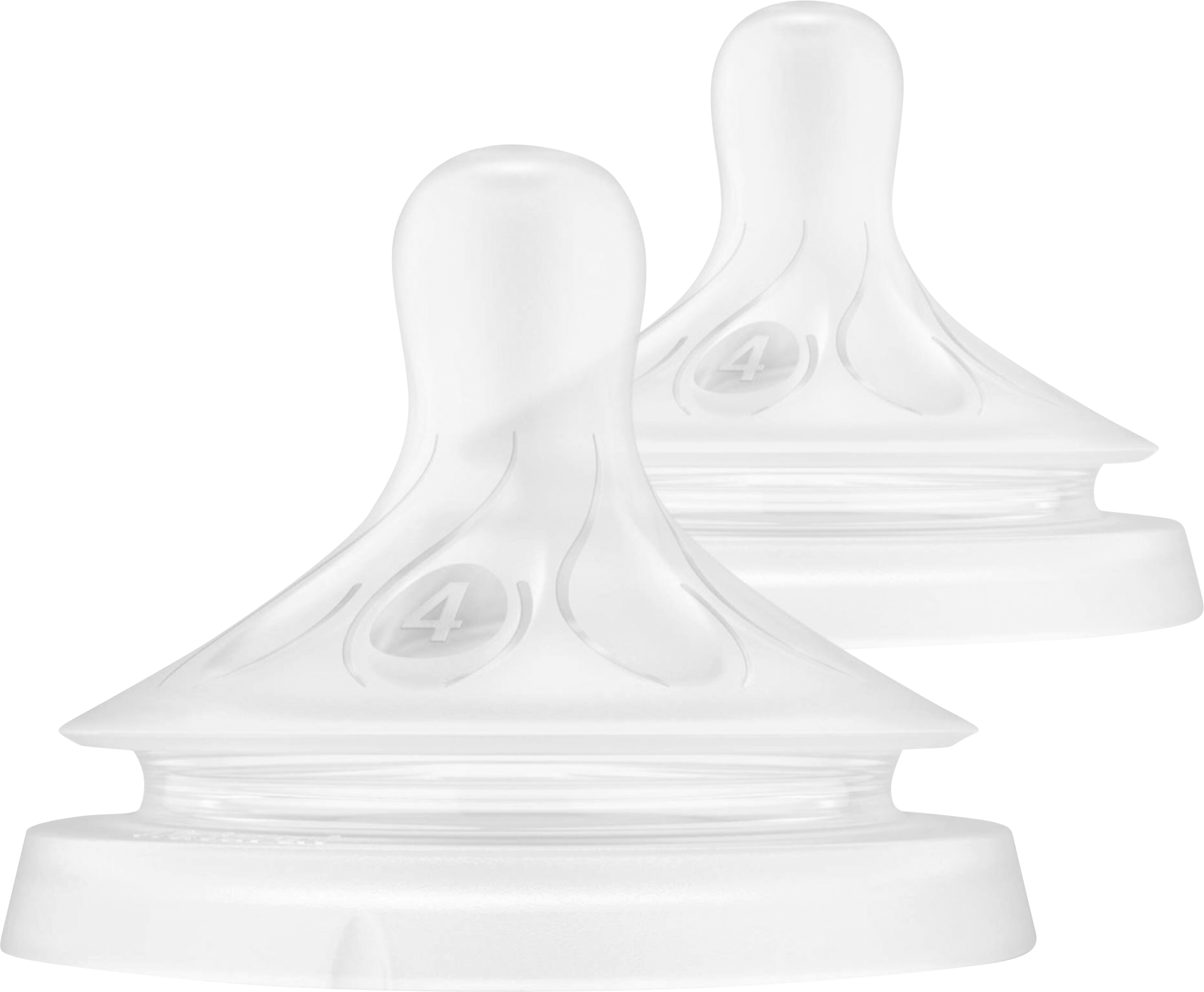 Изображение товара Силиконовая соска PHILIPS AVENT Natural Response Т4 2 шт для 3 месяцев Изображение товара Силиконовая соска PHILIPS AVENT Natural Response Т4 2 шт для 3 месяцев