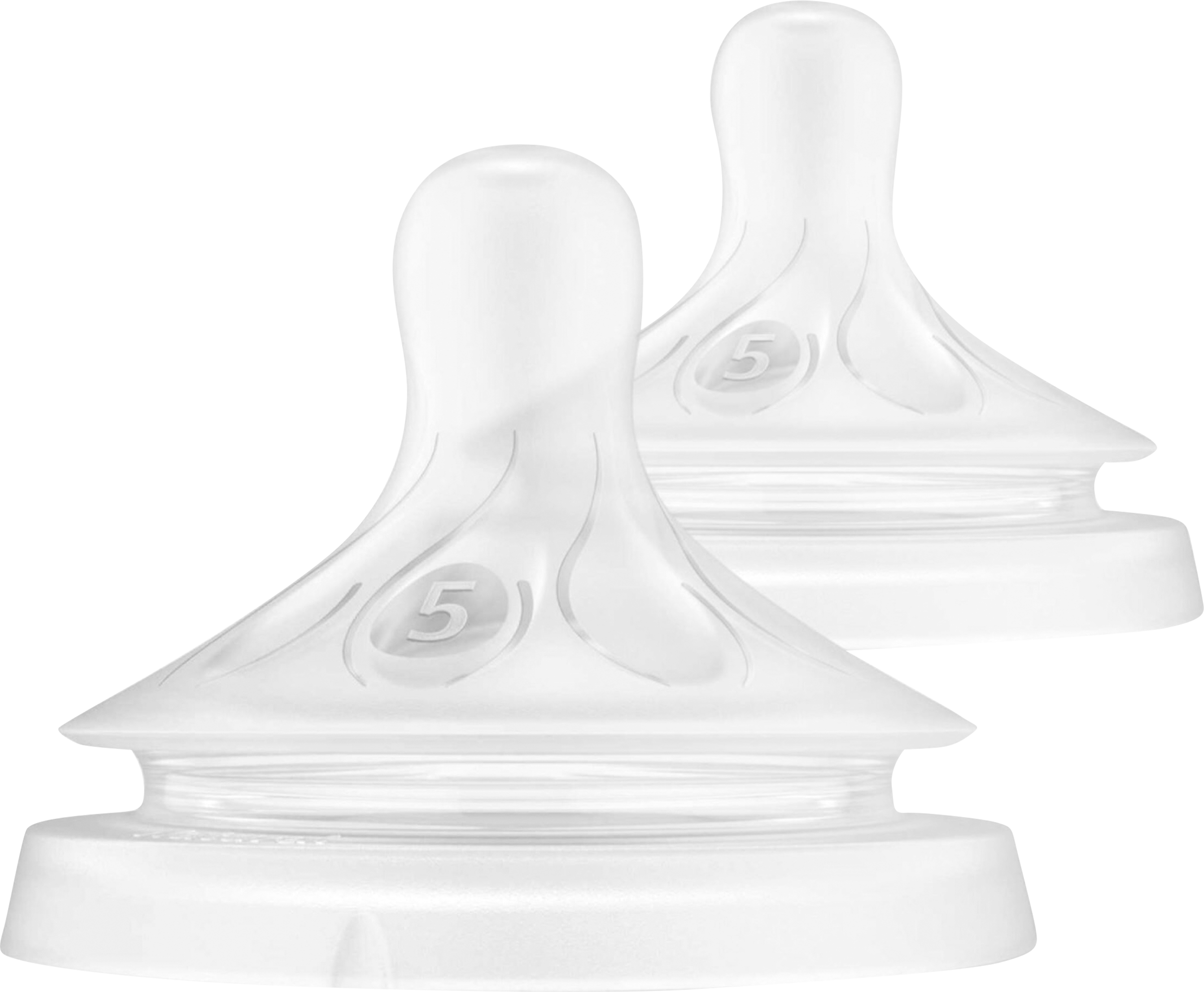 Изображение товара Силиконовая соска PHILIPS AVENT Natural Response с быстрым потоком Т5, 2 шт Изображение товара Силиконовая соска PHILIPS AVENT Natural Response с быстрым потоком Т5, 2 шт