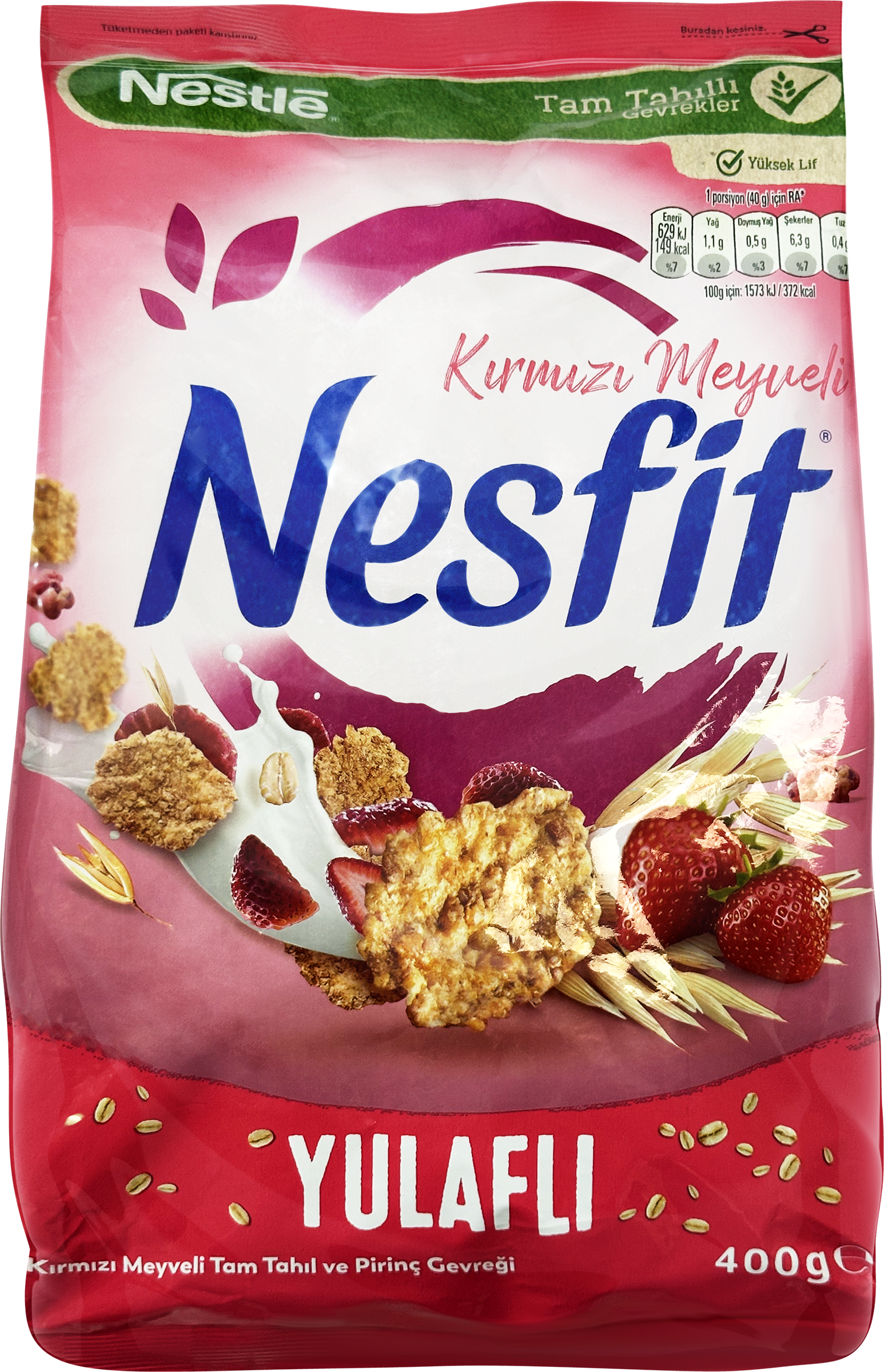 Изображение товара Готовый завтрак NESTLE Kırmızı Meyveli 400г с ягодами и злаками