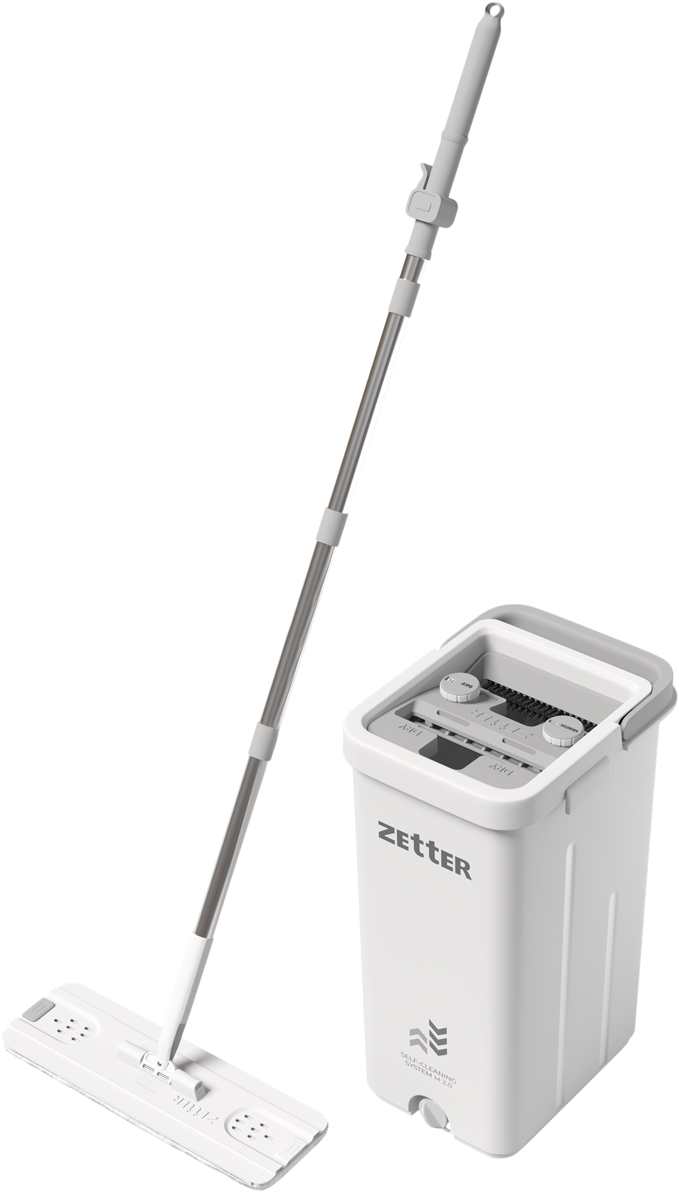 Изображение товара Система для уборки ZETTER M 2.0 с ведром 10 л и шваброй из микрофибры Изображение товара Система для уборки ZETTER M 2.0 с ведром 10 л и шваброй из микрофибры
