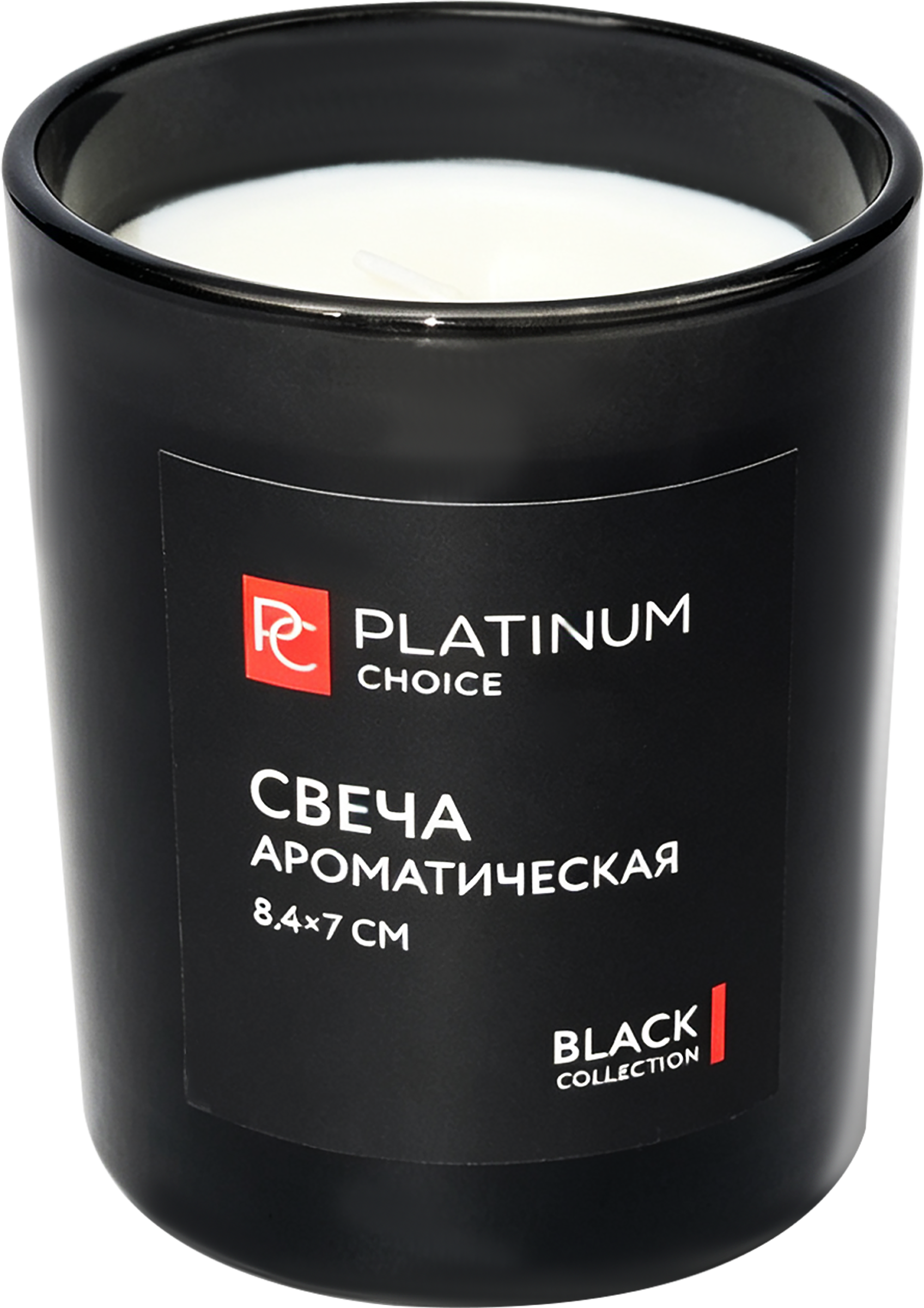 Изображение товара Свеча ароматическая PLATINUM CHOICE Black 7х8см, Арт. LC-125 Изображение товара Свеча ароматическая PLATINUM CHOICE Black 7х8см, Арт. LC-125