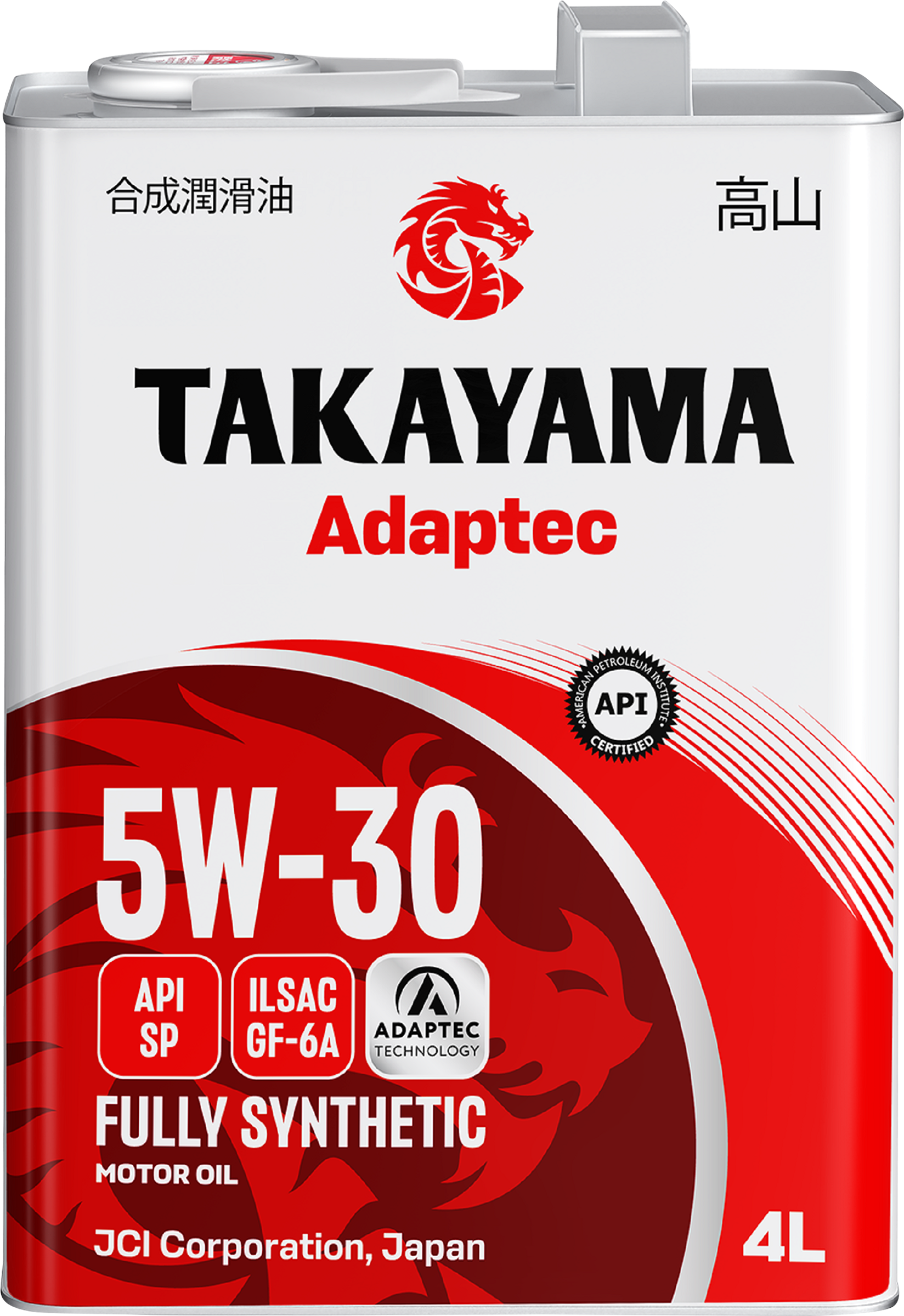 Изображение товара Масло моторное TAKAYAMA Adaptec 5W-30 GF-6A SP 4л