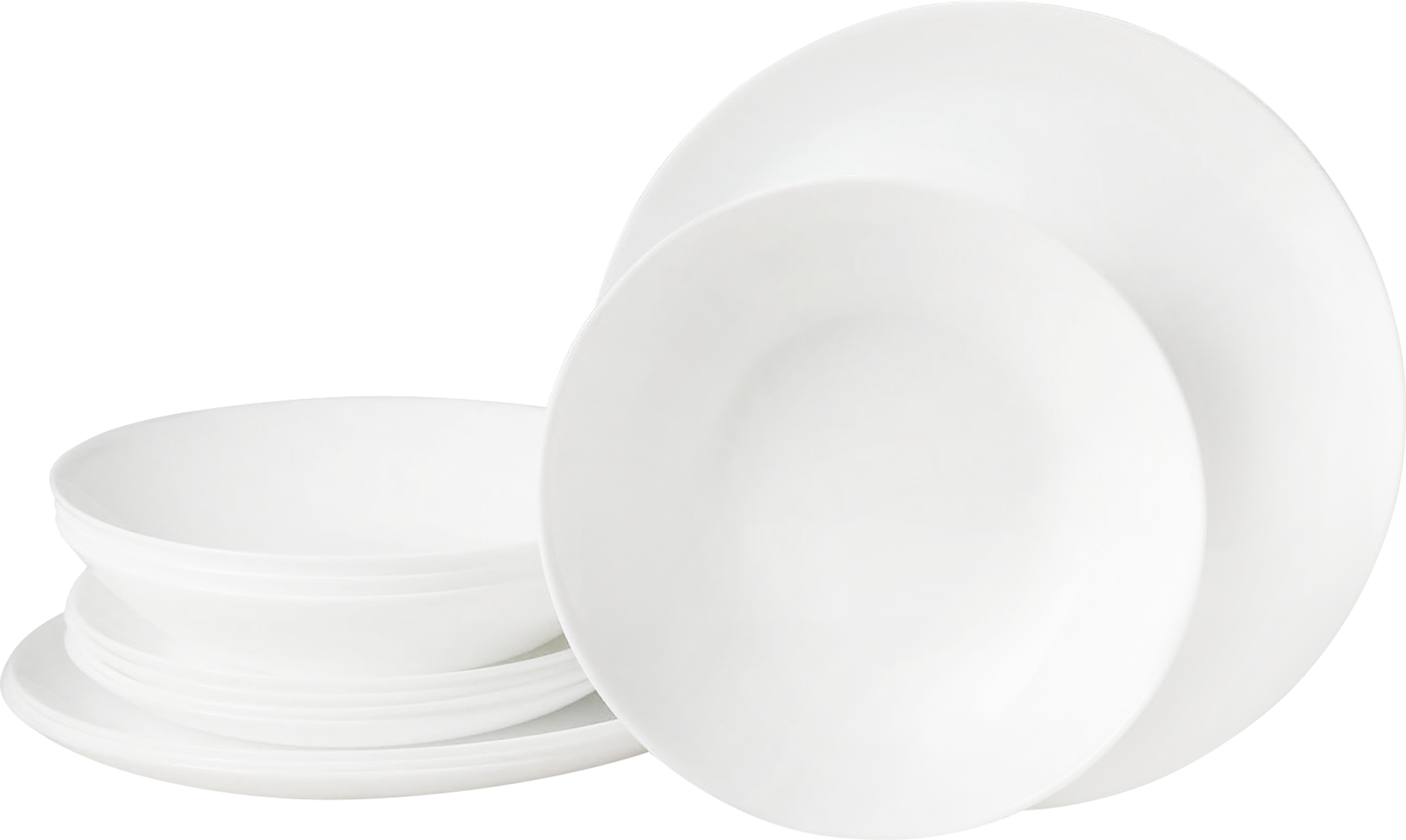 Изображение товара Набор тарелок LUMINARC Diwali Blanc 12 шт белый для сервировки стола Изображение товара Набор тарелок LUMINARC Diwali Blanc 12 шт белый для сервировки стола