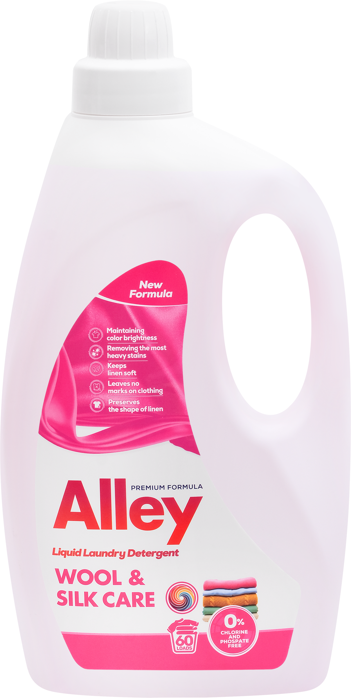 Изображение товара Средство для стирки ALLEY Шерсть и шелк, 3л Изображение товара Средство для стирки ALLEY Шерсть и шелк, 3л