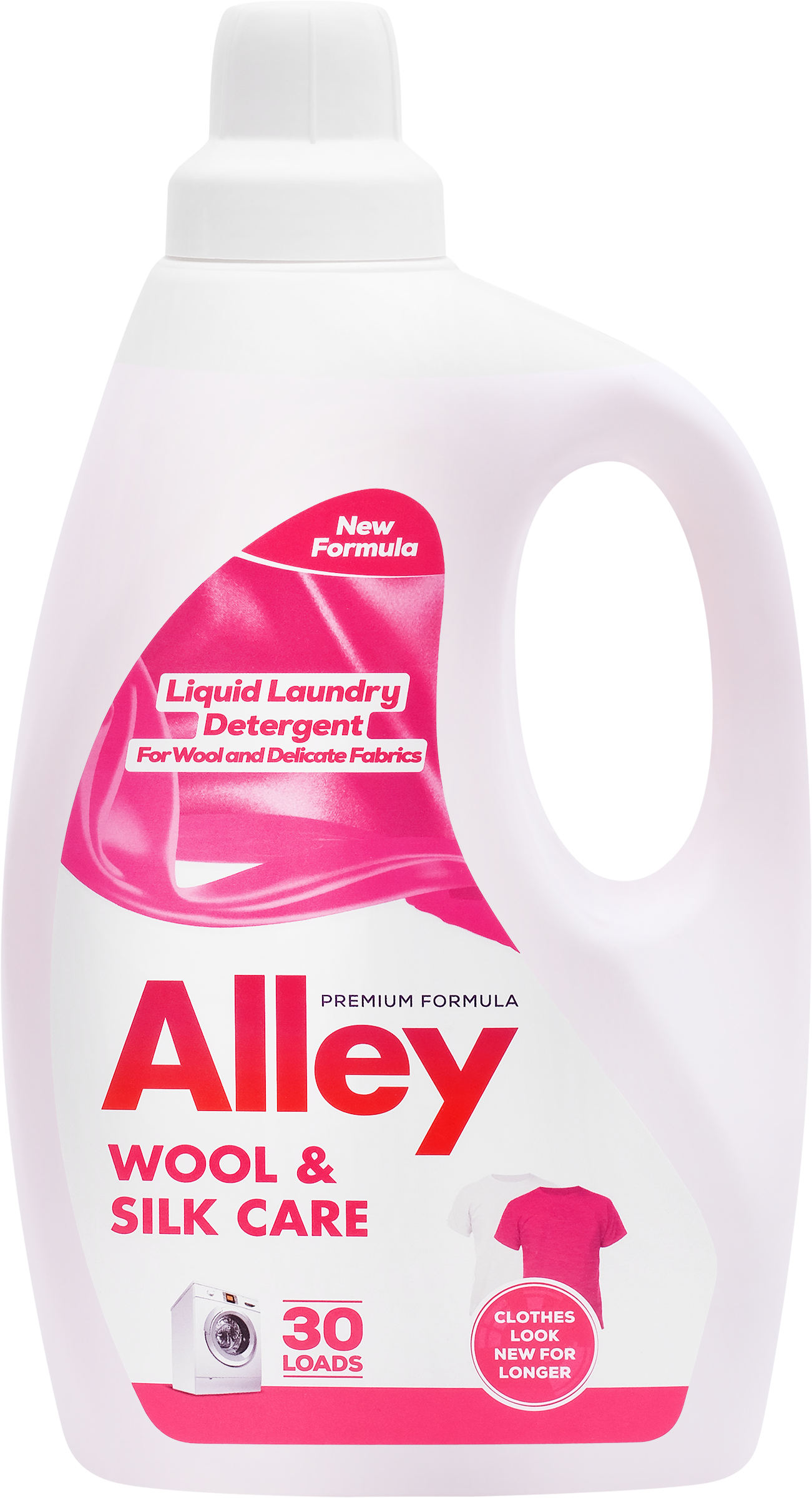 Изображение товара Средство для стирки ALLEY Шерсть и шелк, 1.5л Изображение товара Средство для стирки ALLEY Шерсть и шелк, 1.5л